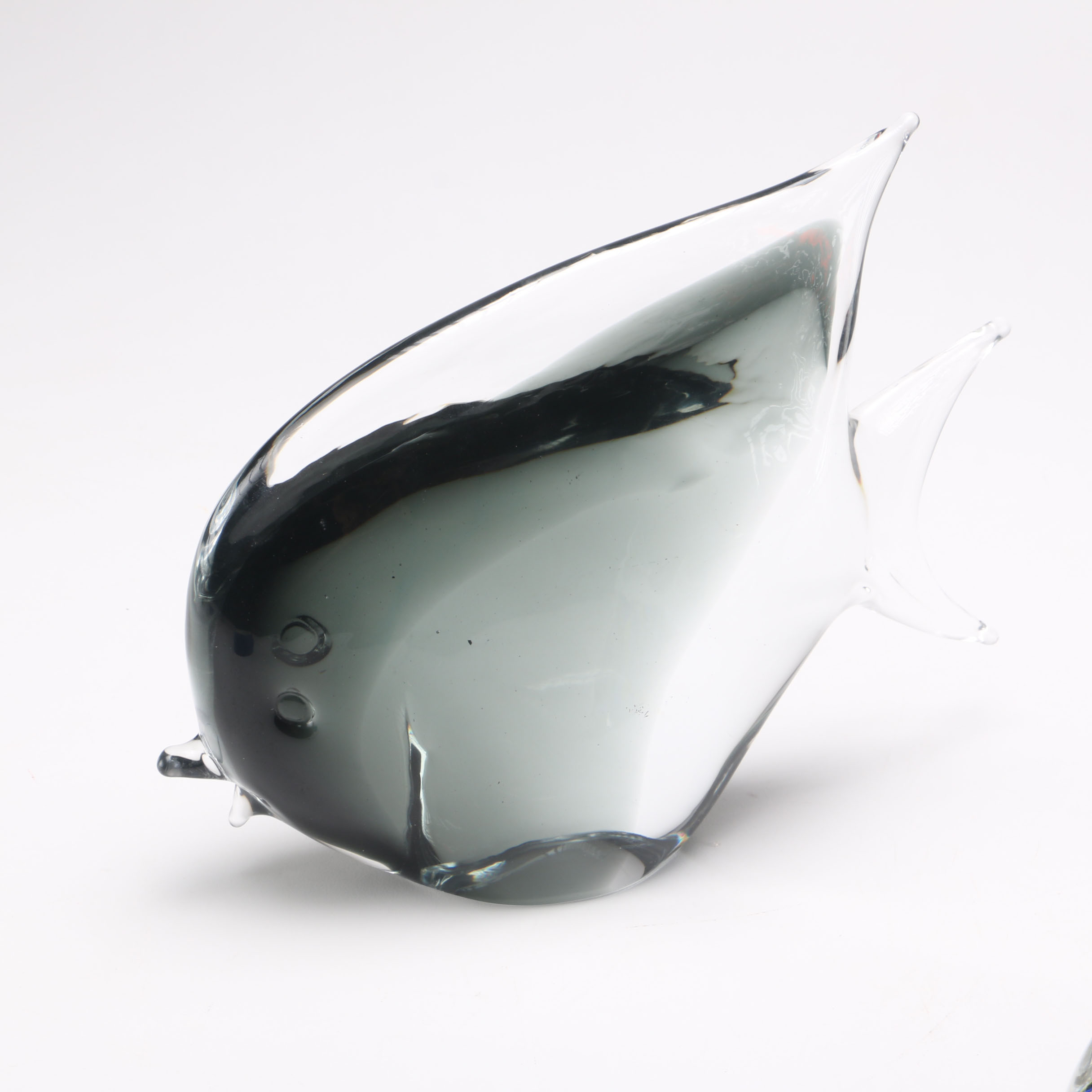 Collection of Three Art Glass Fish