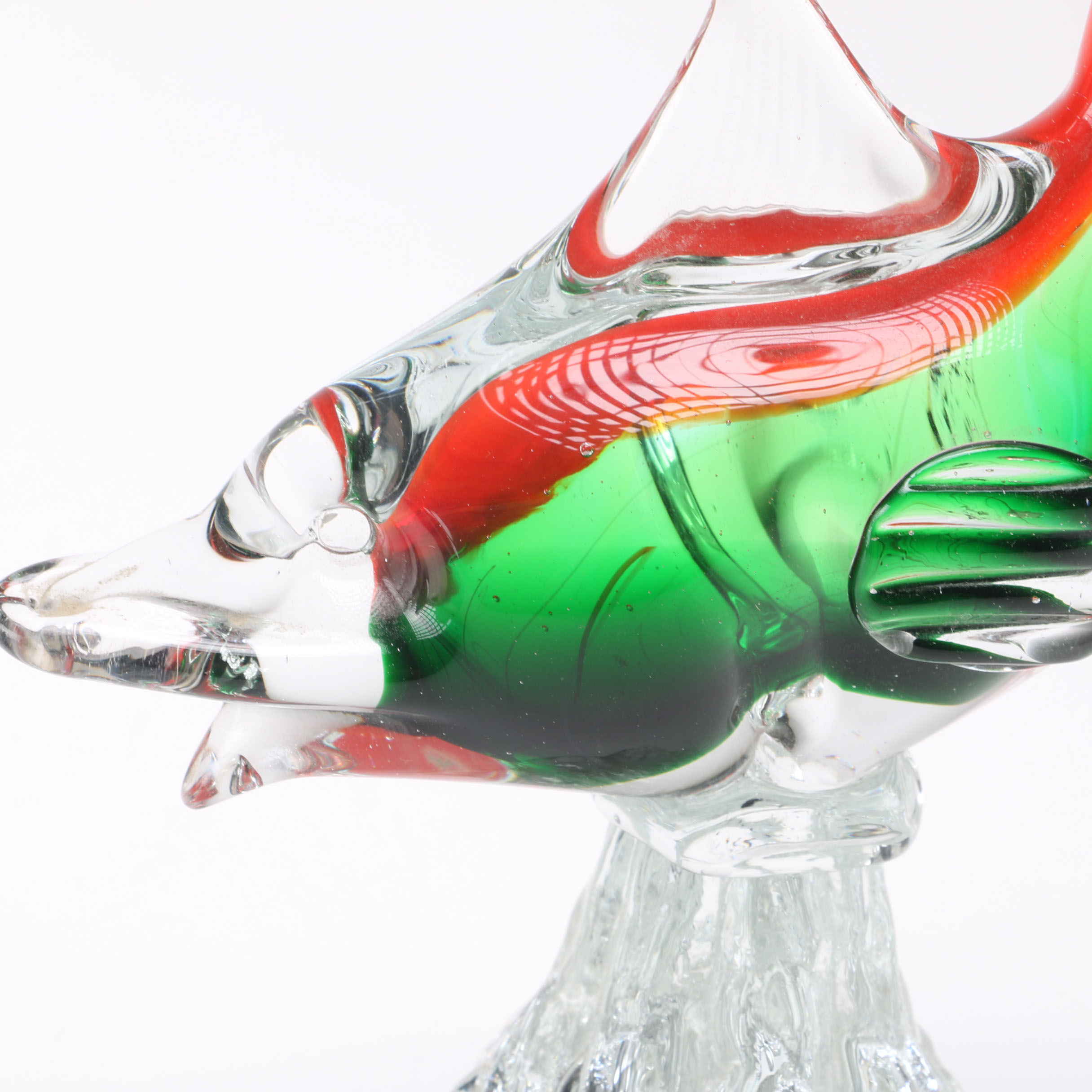 Collection of Three Art Glass Fish