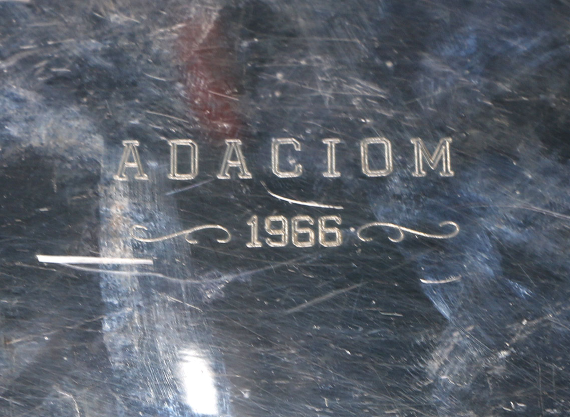 Silver Plated Tray Set