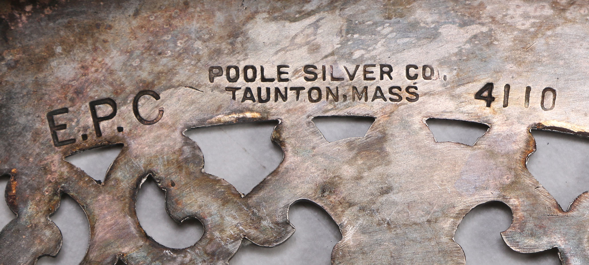 Silver Plated Tray Set