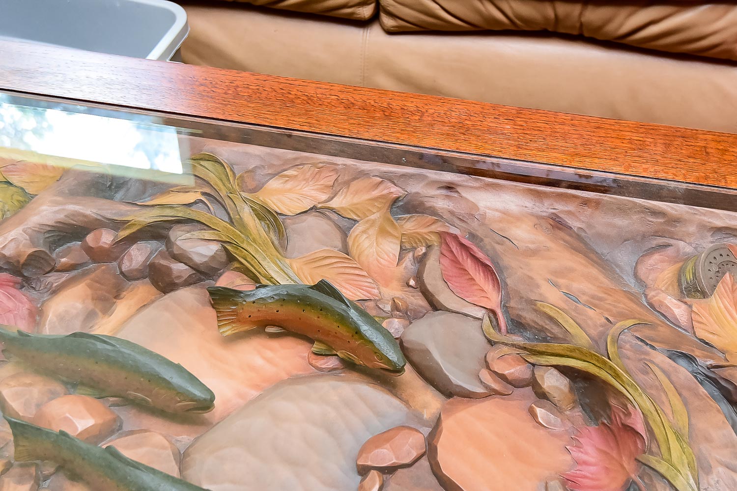 William Herrick "Big Sky Carvers" Coffee Table