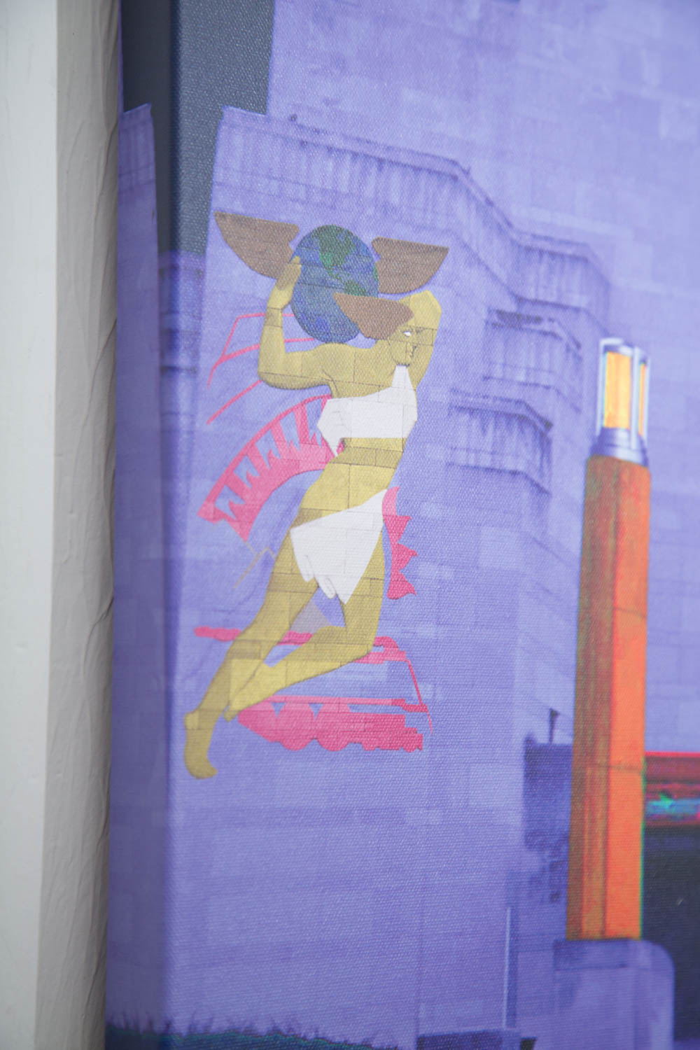 Andrew VanSickle "Midnight of Union Terminal 1933" Signed Industrial Ink Jet on Canvas