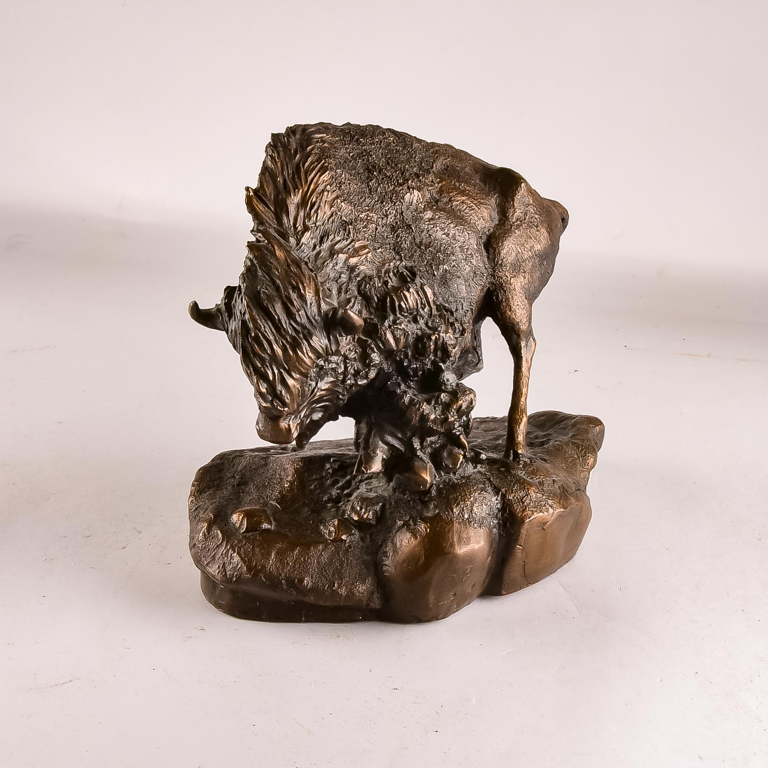 1981 "Thunder on the Plains" Cast Bronze Sculpture by Ron Chapel