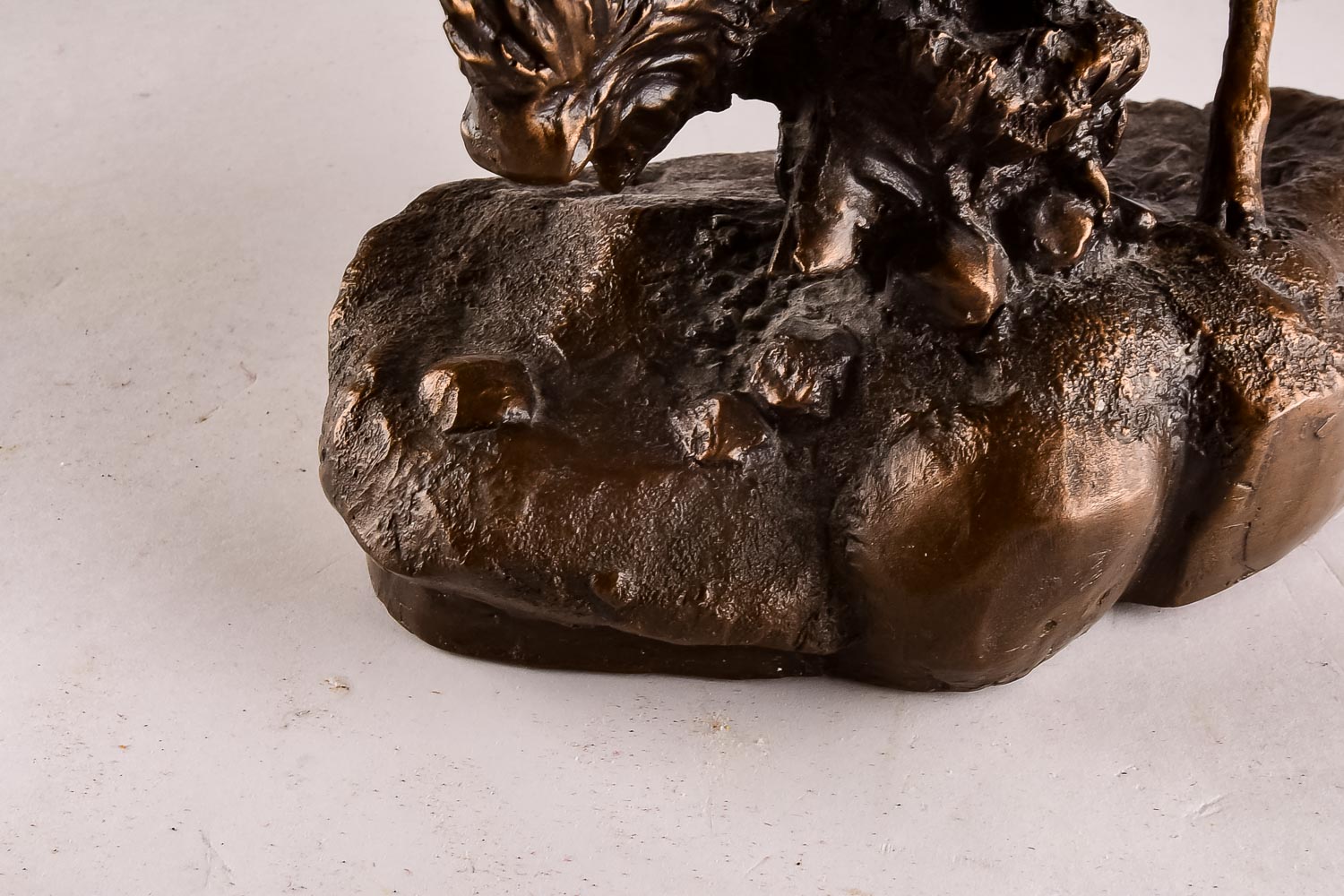 1981 "Thunder on the Plains" Cast Bronze Sculpture by Ron Chapel