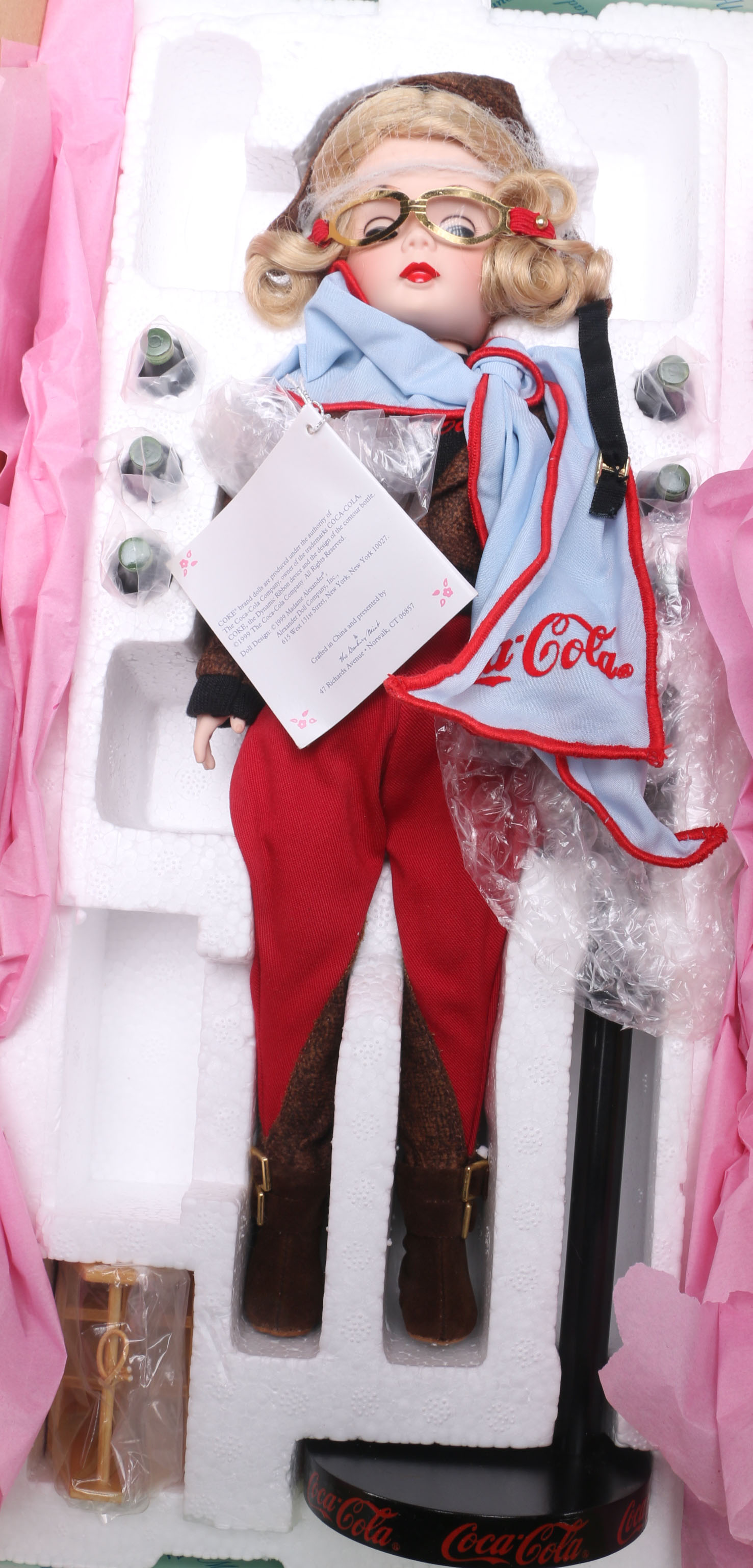Coca-Cola Madame Alexander All Porcelain Dolls