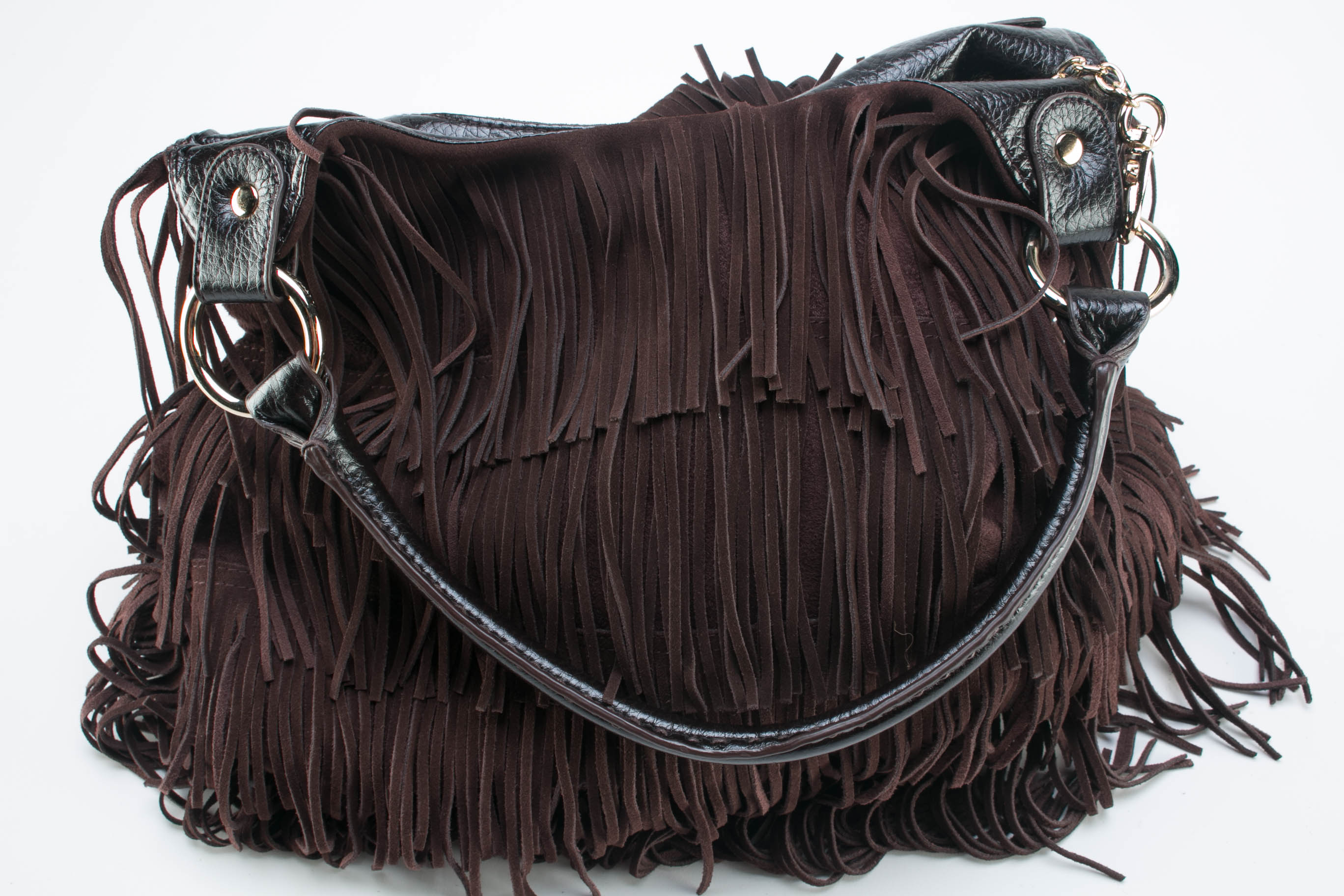 Vintage Tassel Bebe Hobo Handbag
