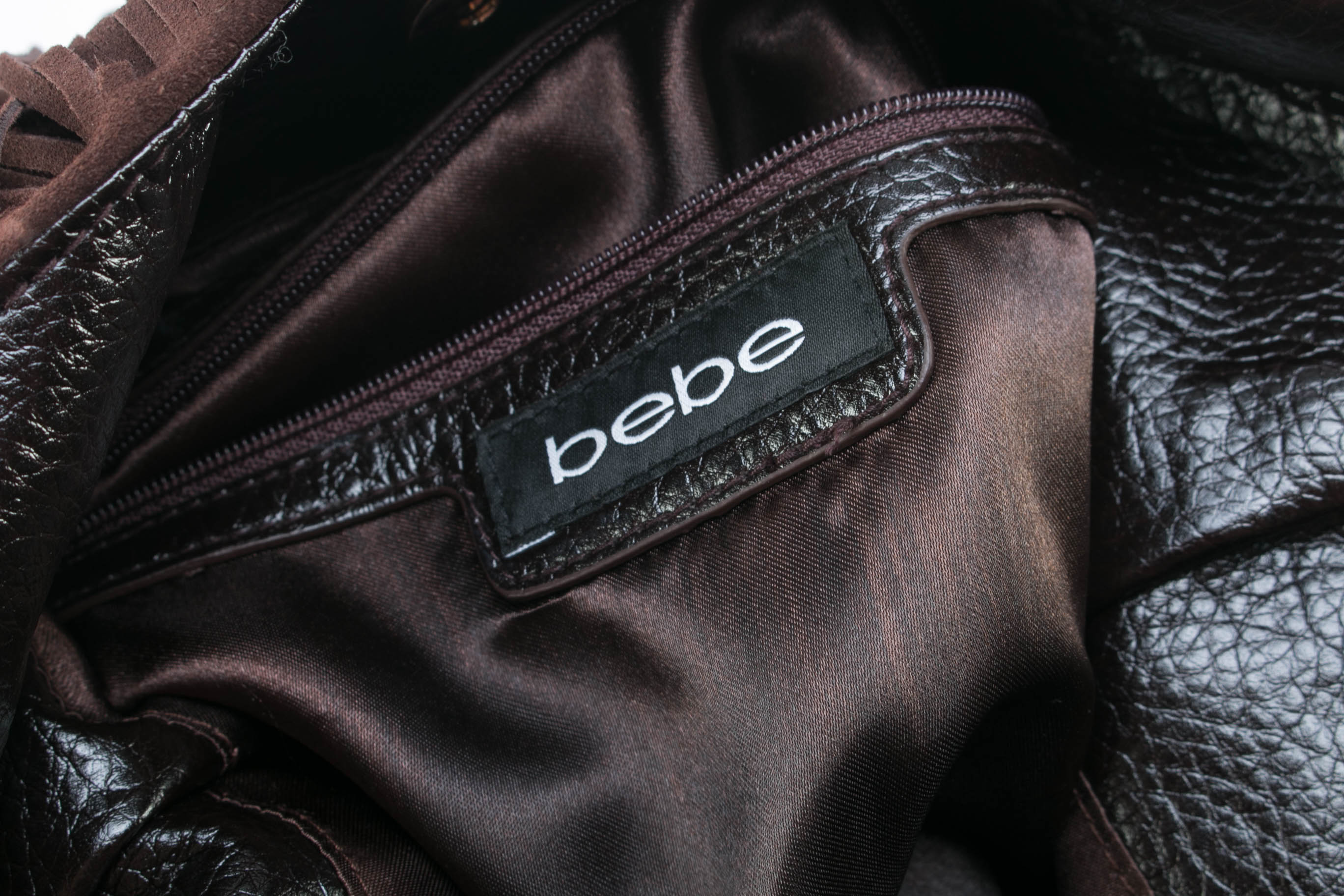 Vintage Tassel Bebe Hobo Handbag