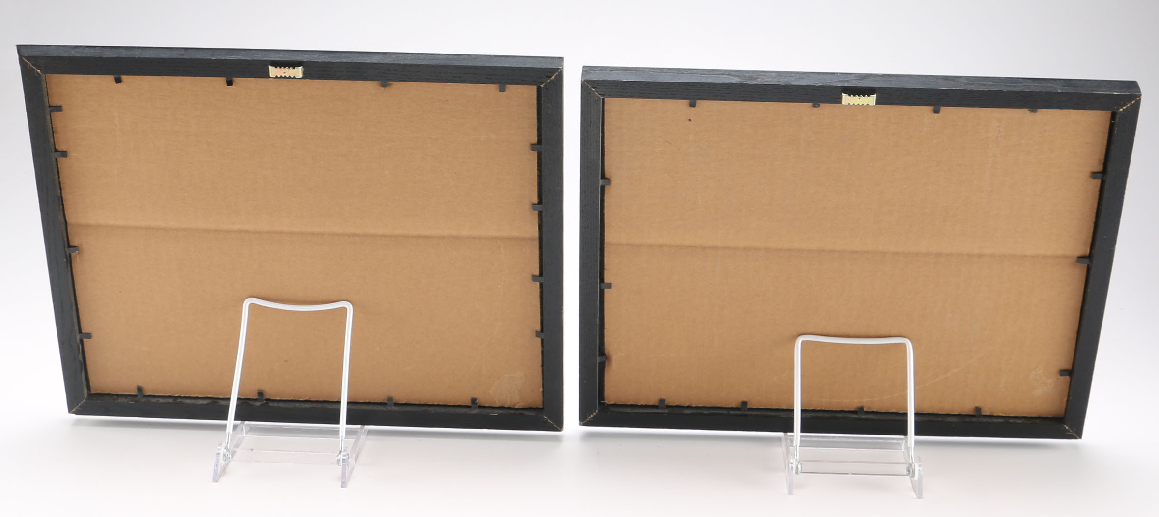 Pair of Lionel Barrymore Colored Foil Etchings