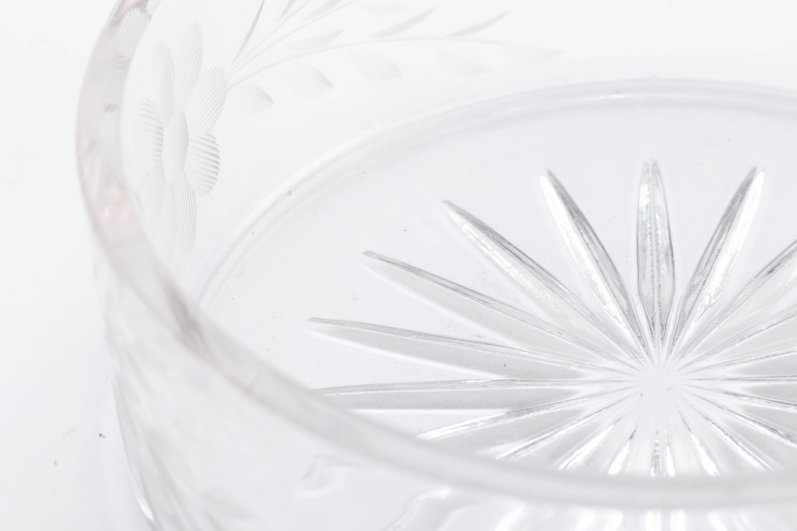 Saglier Frères Silver Plate Cake Server and Glass Dish with a Sterling Lid