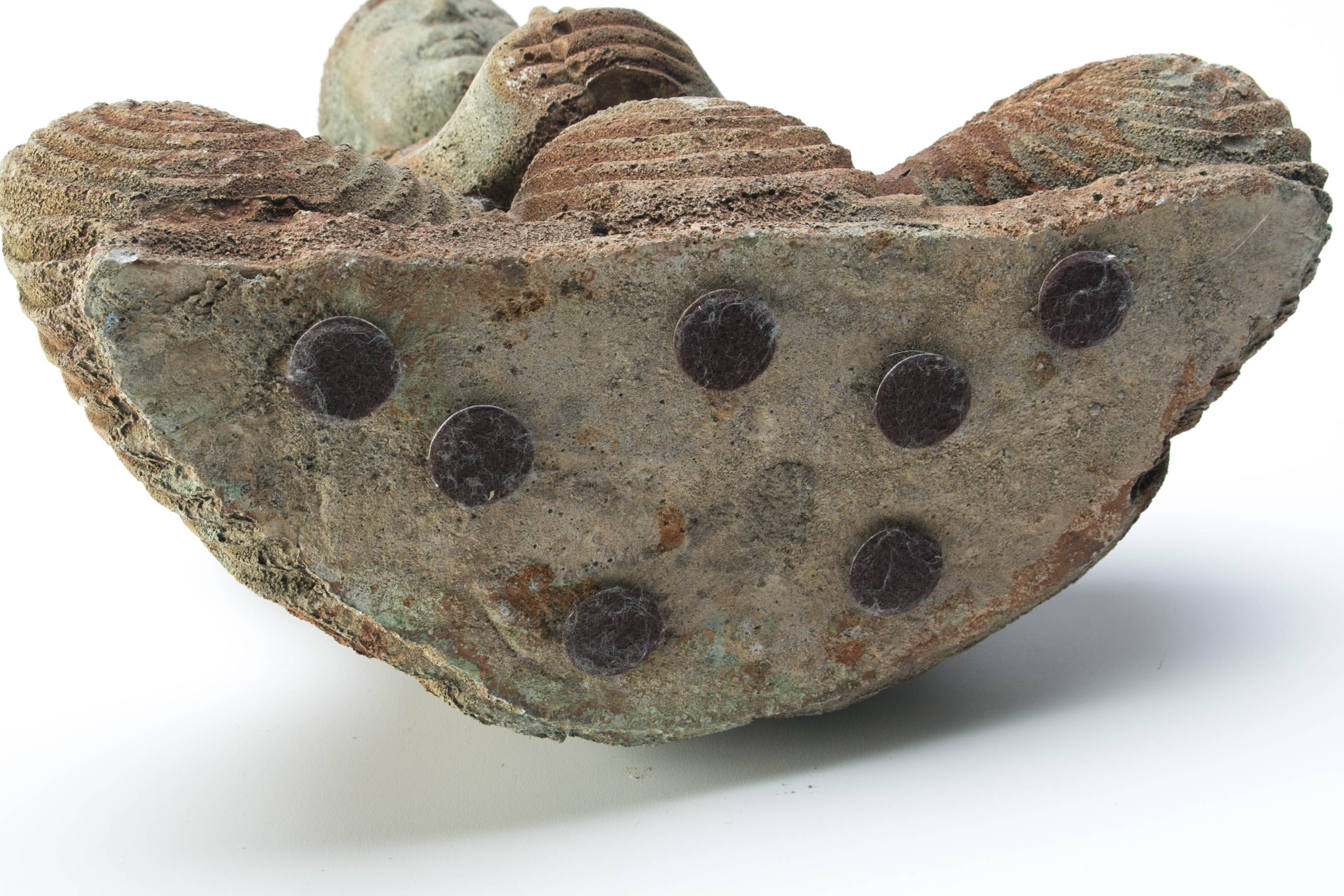 Cast Concrete Buddha Sculpture