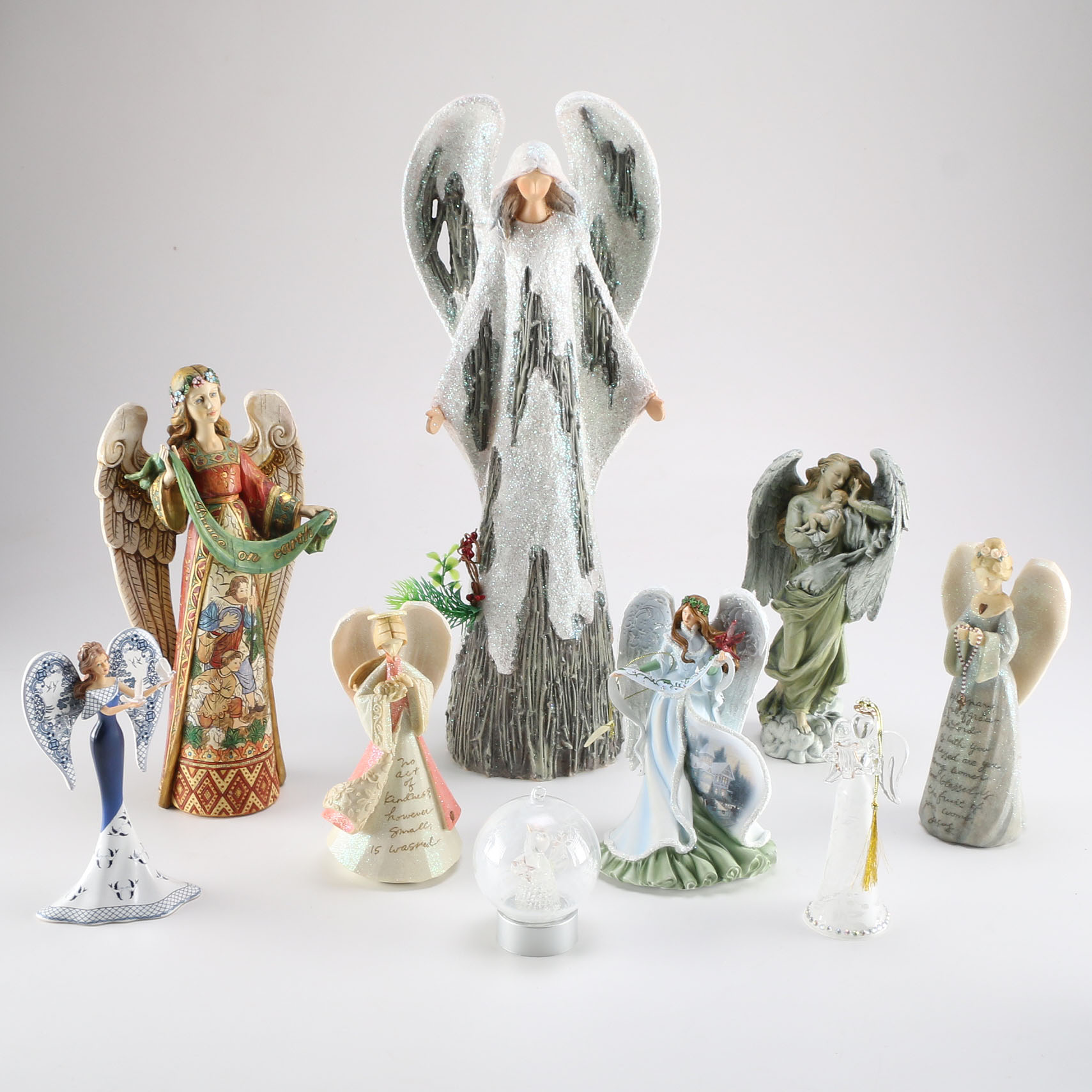 Collection of Angel Figurines
