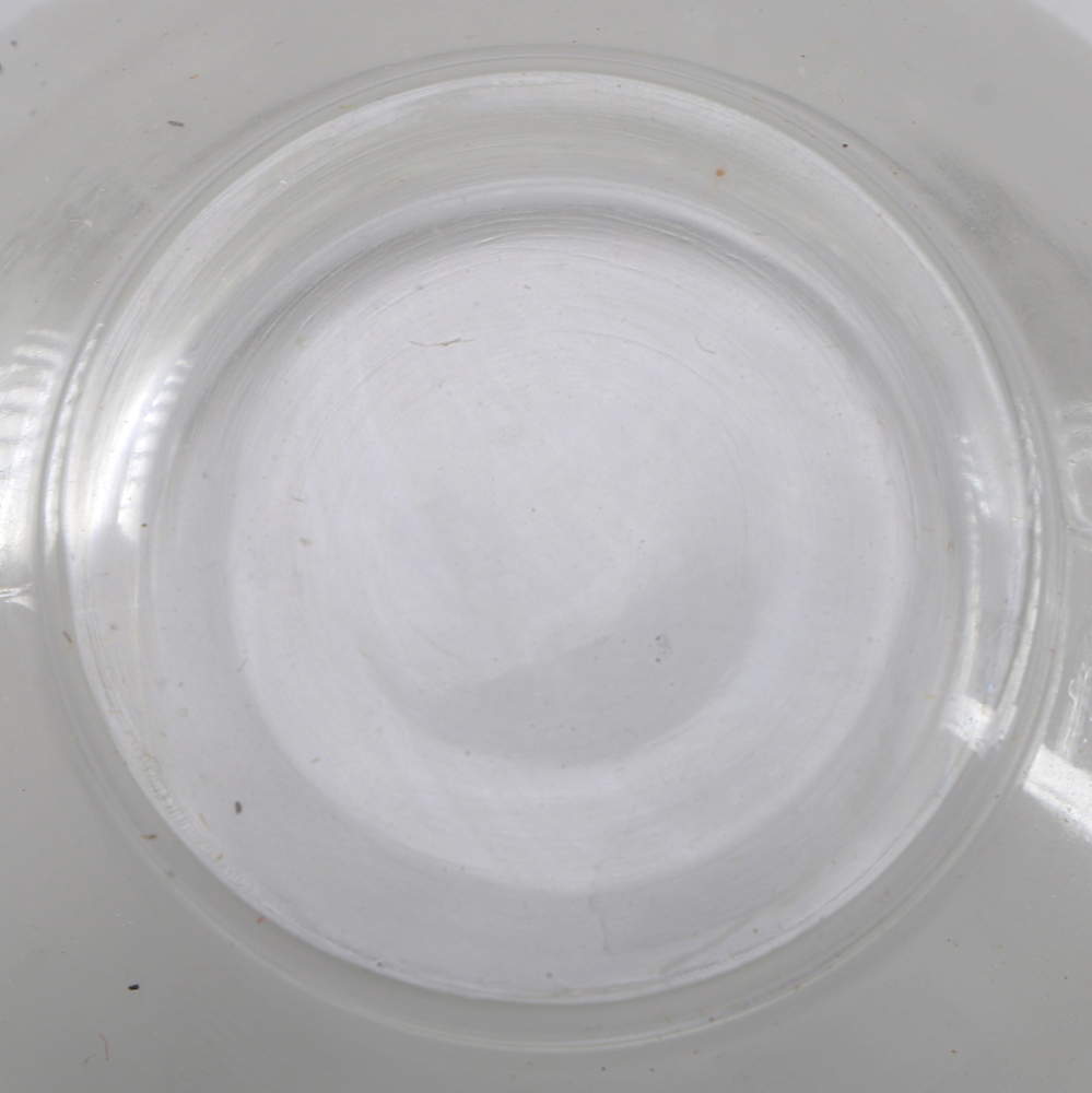 Large Collection of Glass Tea Cup and Tray Sets