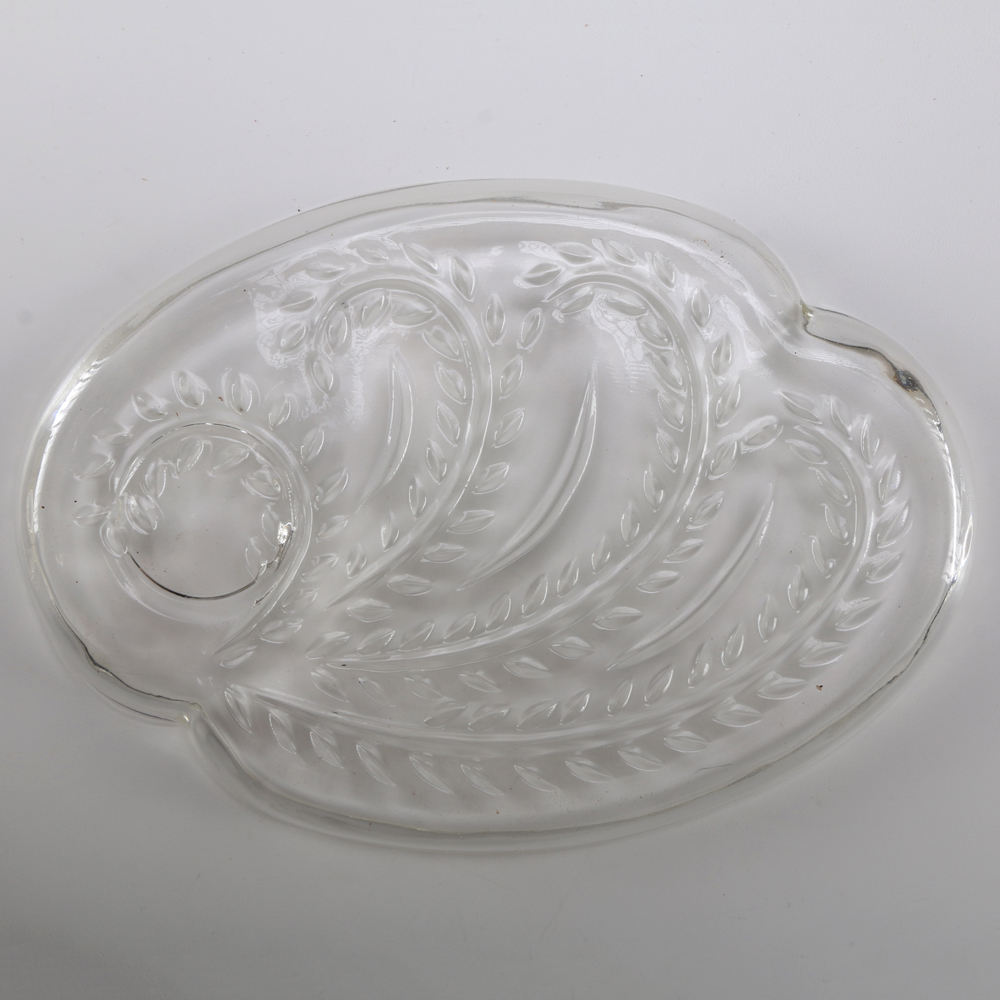 Large Collection of Glass Tea Cup and Tray Sets