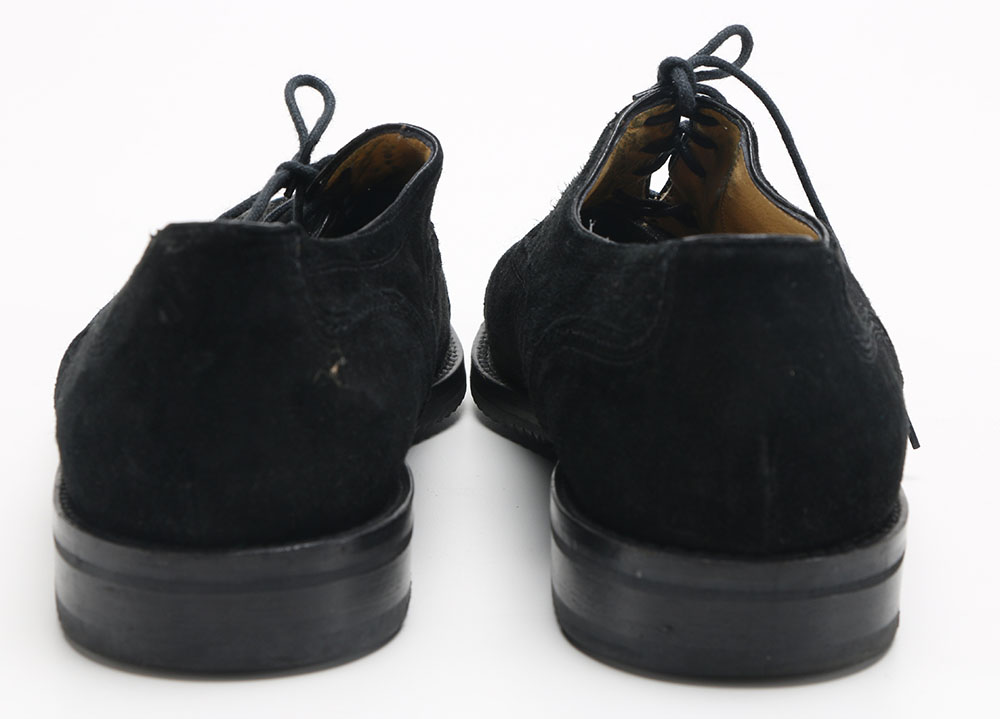 Two Pairs of Cole Haan Suede Dress Shoes