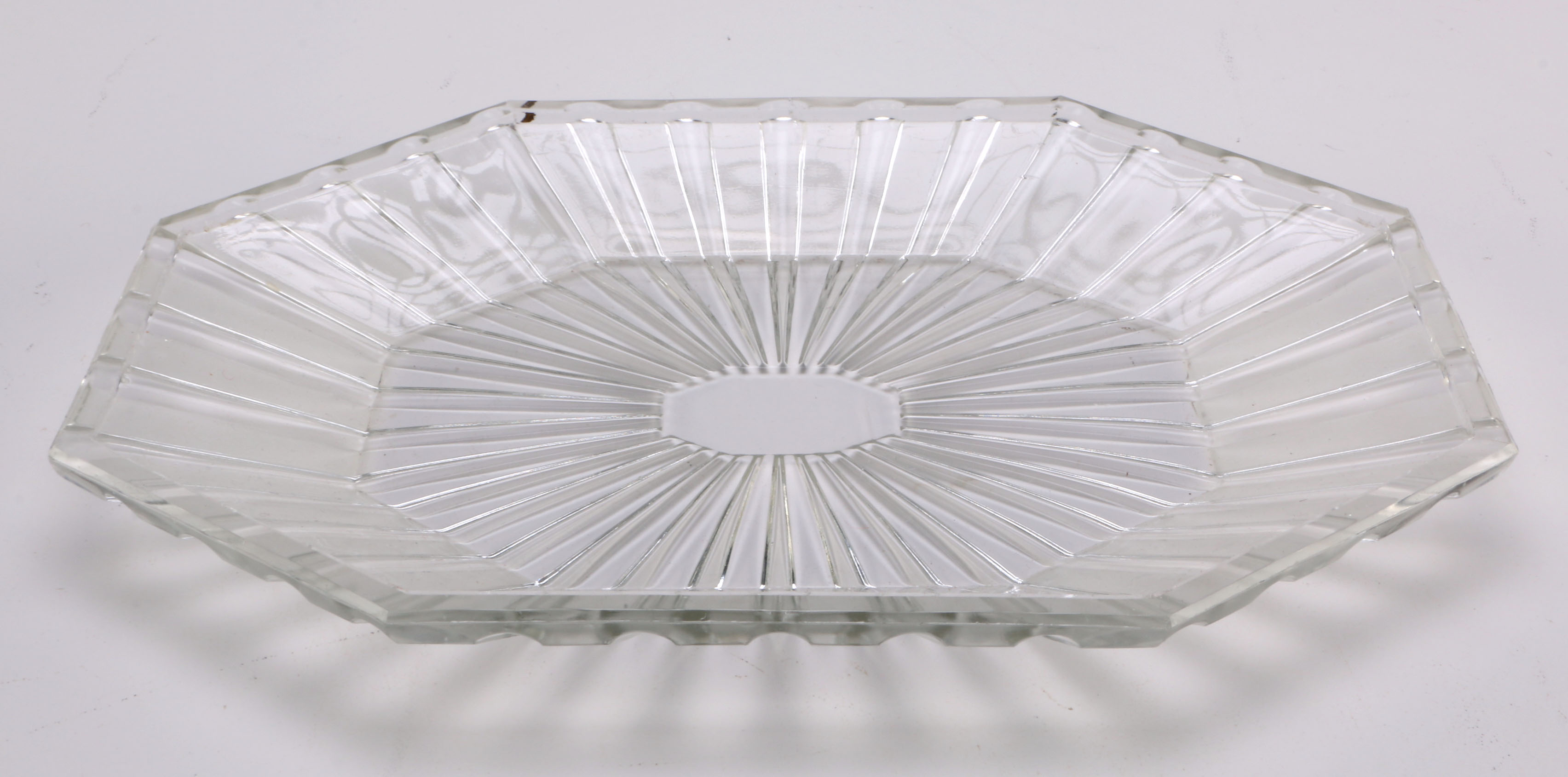 Collection of Vintage Ribbon Glass