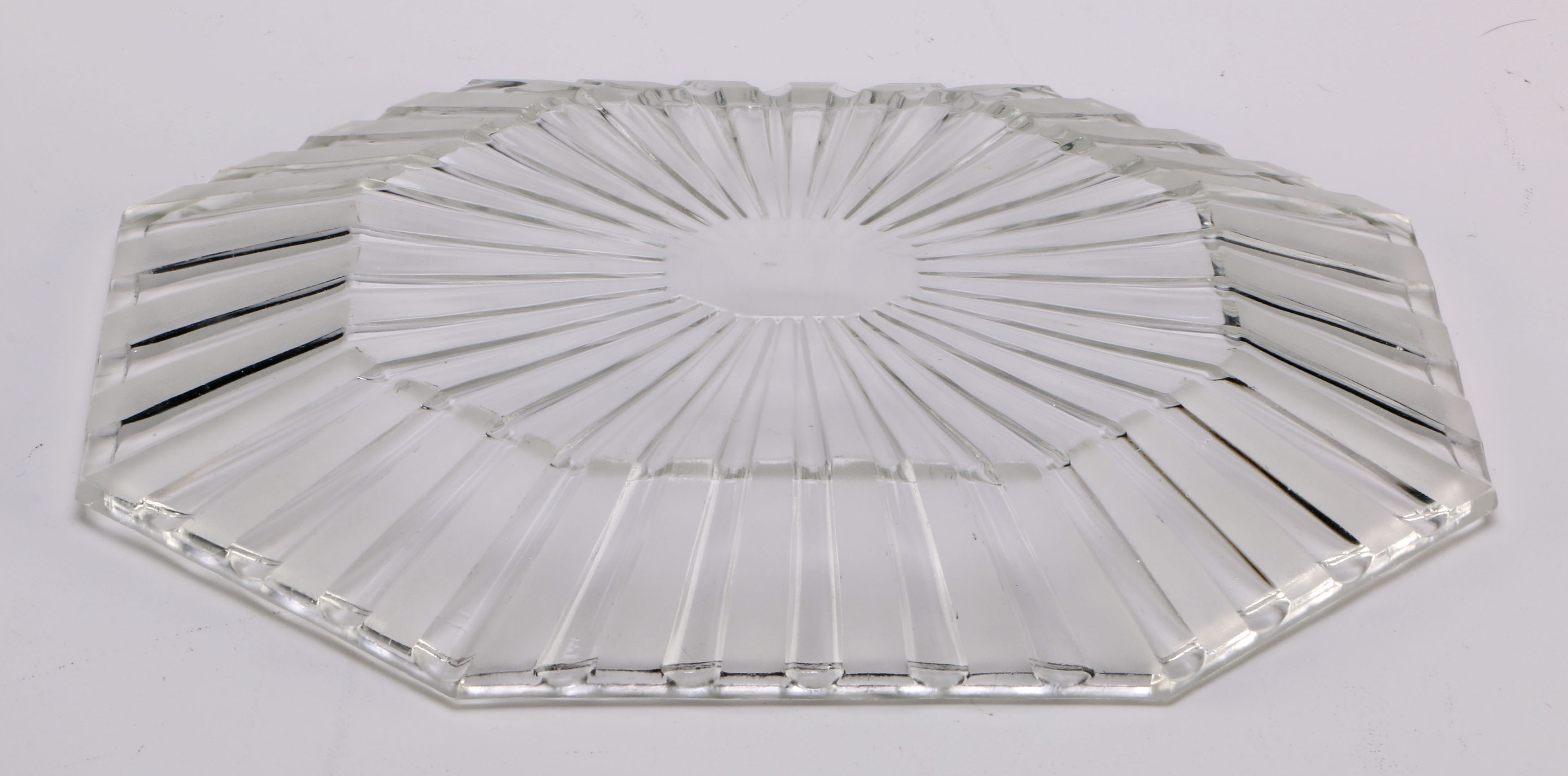 Collection of Vintage Ribbon Glass