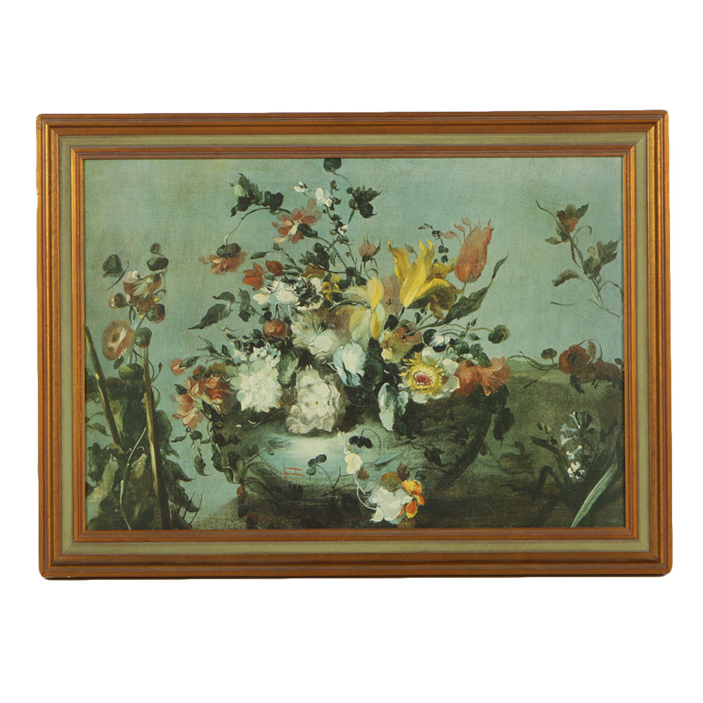 Floral Still Life Reproduction Giclée Print after Francesco Guardi's "Flowers"