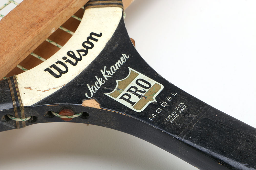 Collection of Vintage Tennis Rackets