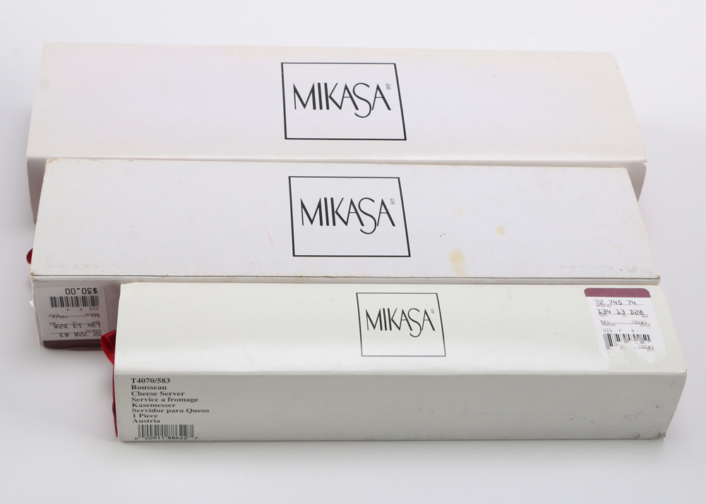 Collection of Mikasa Serving Utensils