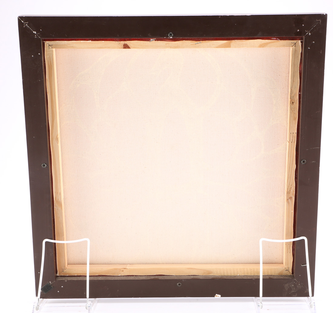 Fabrice De Villeneuve Giclee on Canvas Stylized Bird Medallion Print