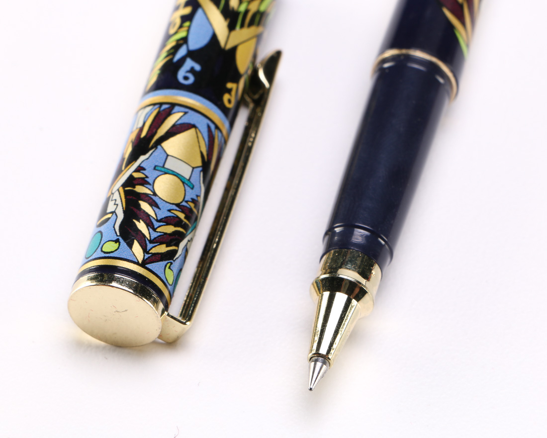 Egyptian Micro Ceramic Pen and Pencil Set with Presentation Case