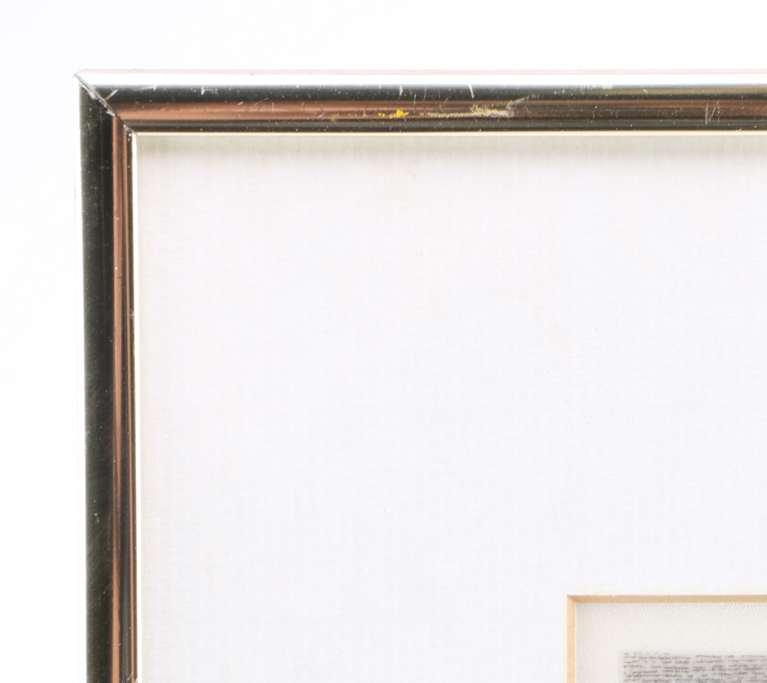 Ernst Geissdorfer "Rothenburg Over the Tauber" and Turand Gouache Cityscape