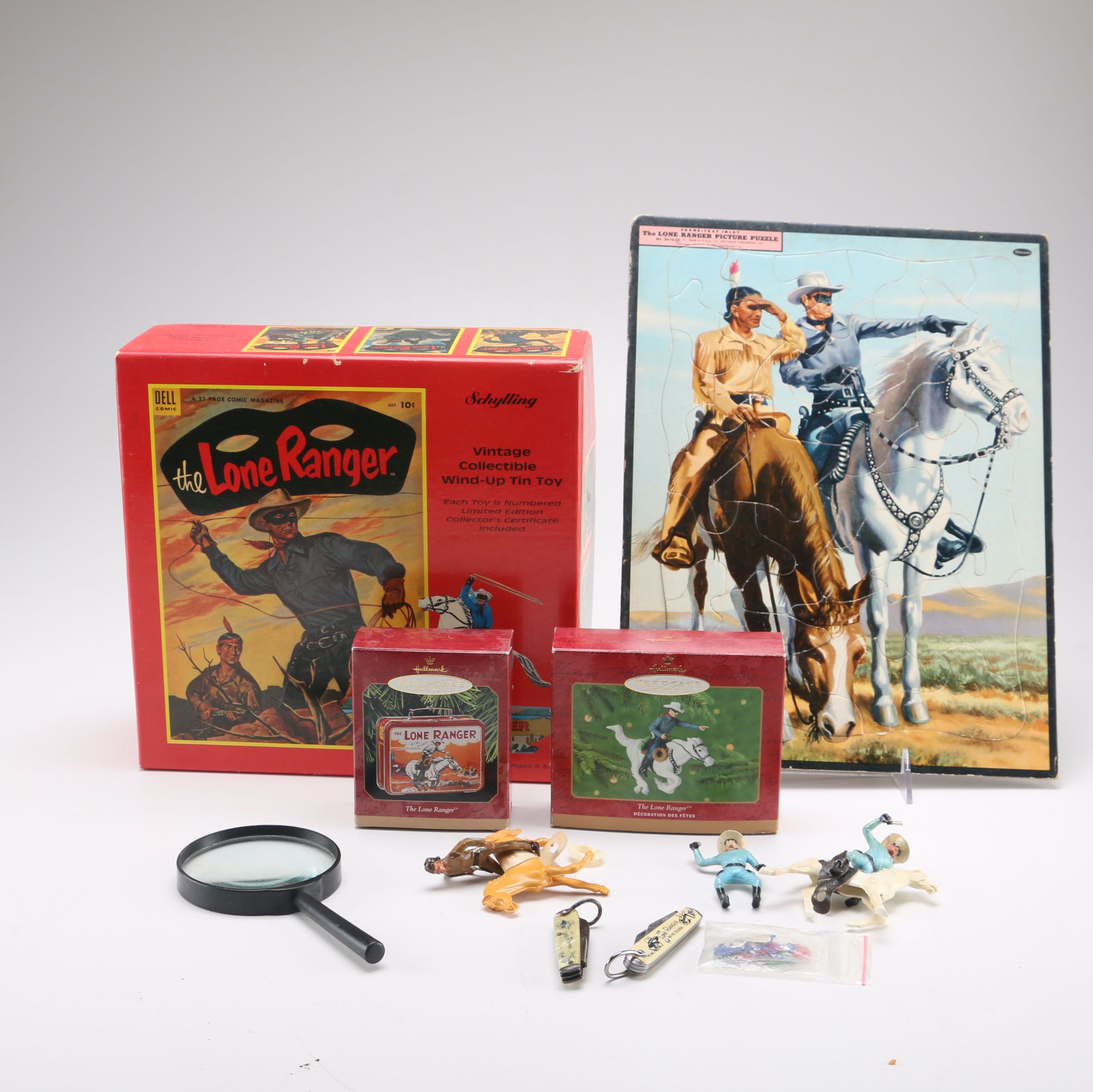 Assortment of Lone Ranger Toys and More