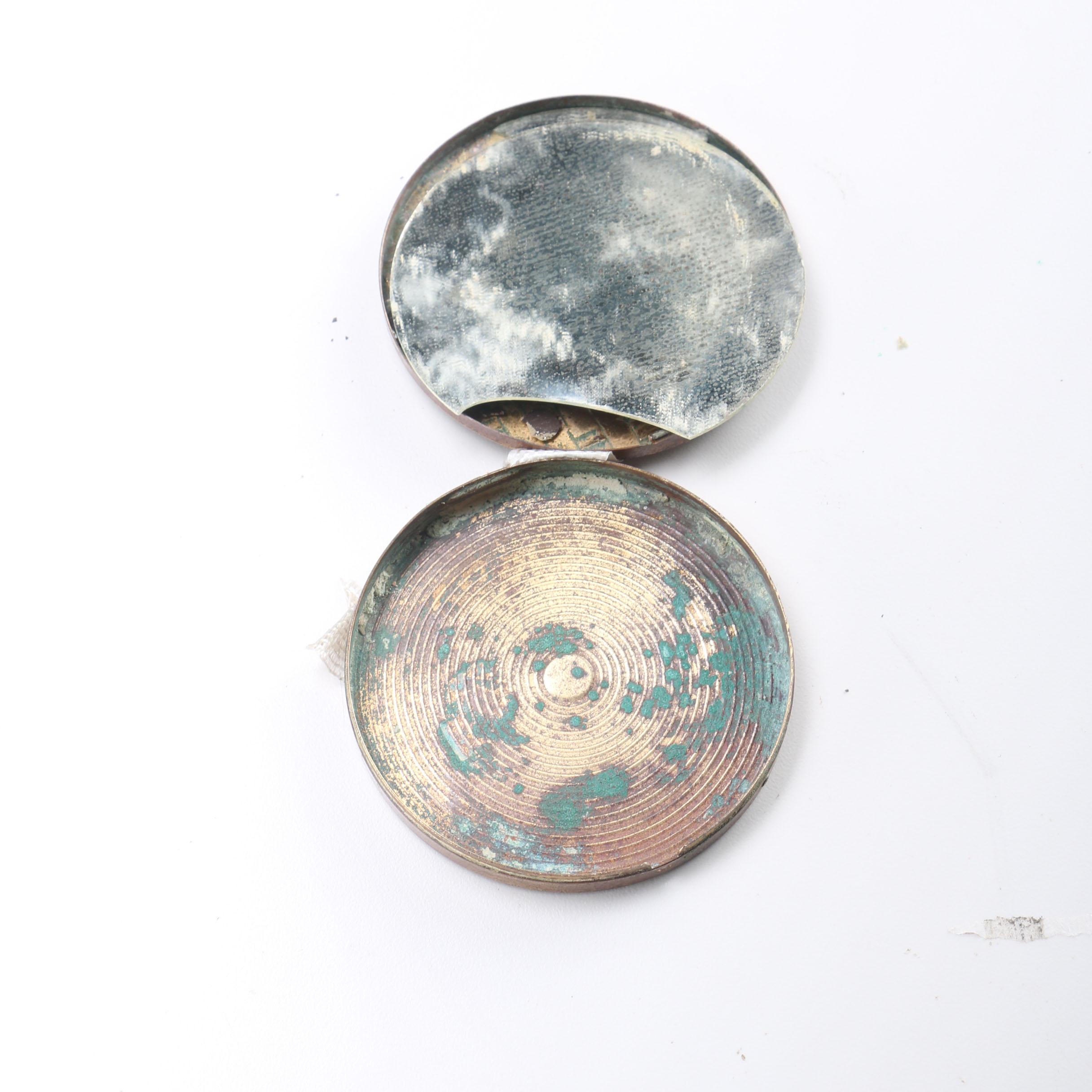 Decorative Shelf with Antiqued Apothecary Bottles, Cosmetic Containers, and More