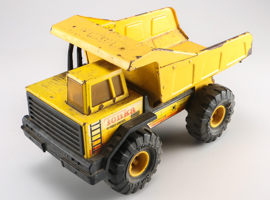 Assortment of Four Tonka Trucks