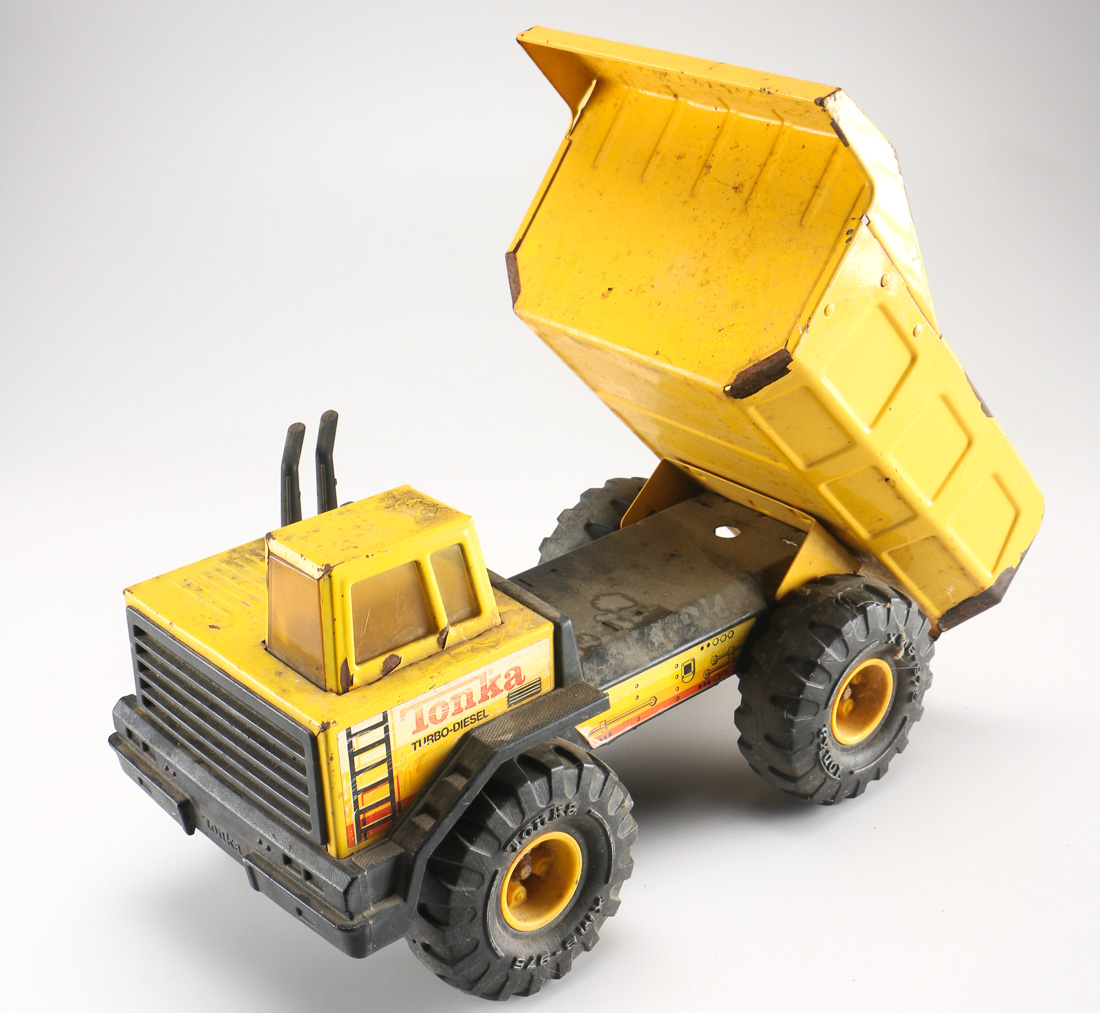 Assortment of Four Tonka Trucks