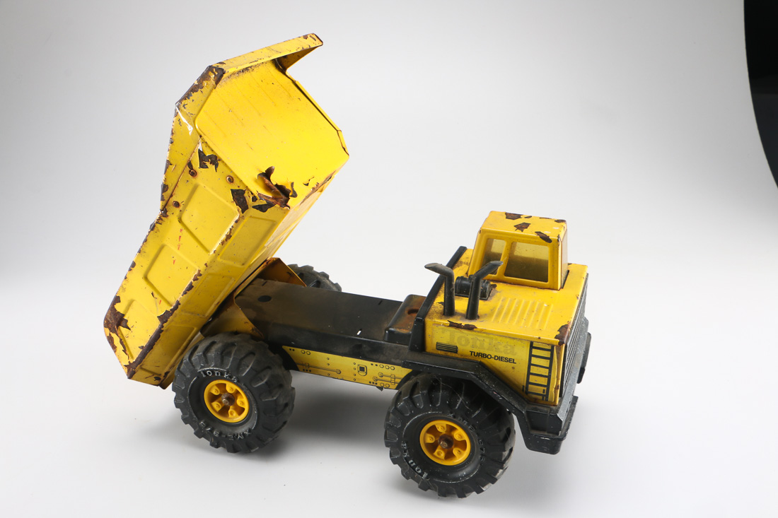 Assortment of Four Tonka Trucks