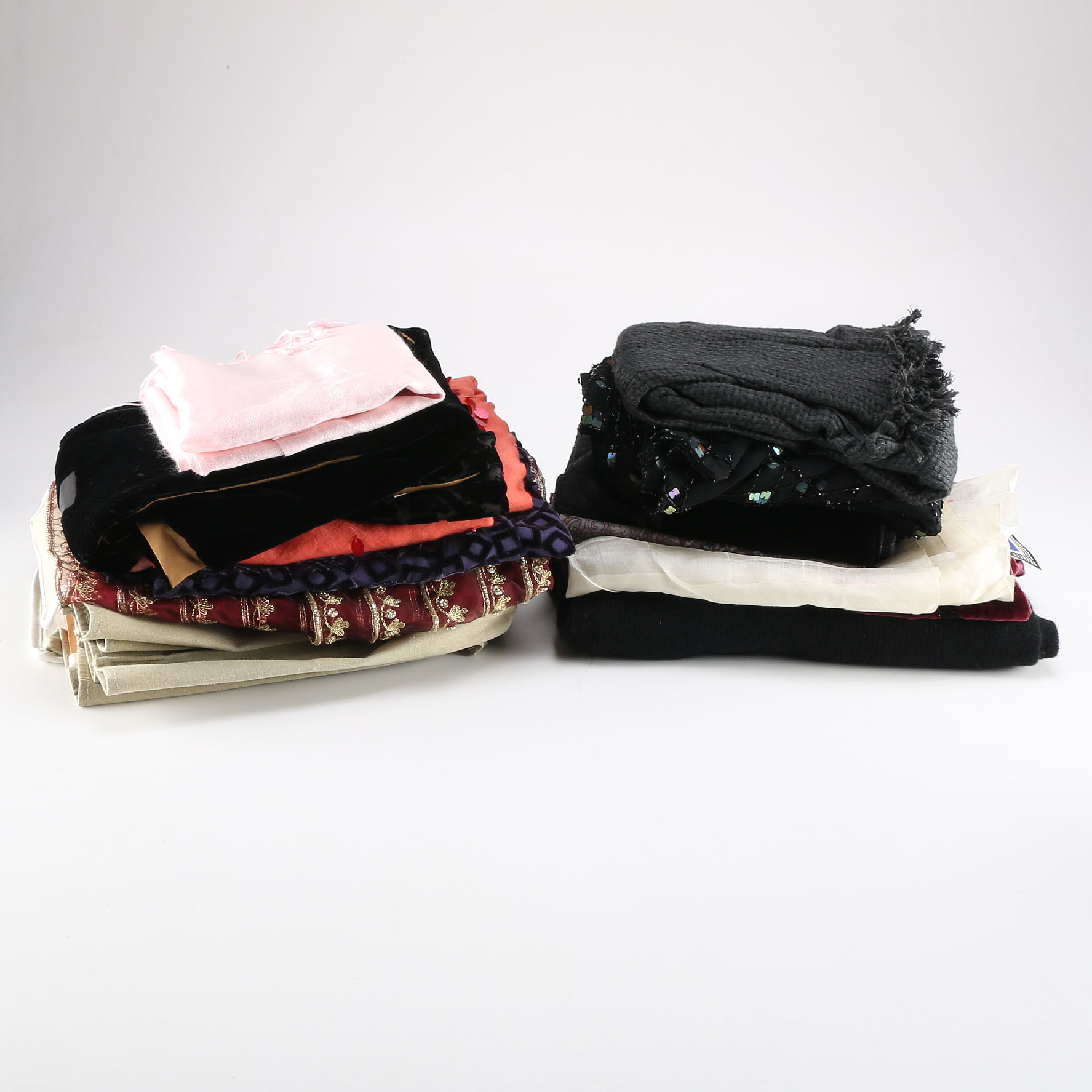 Assortment of Garments with an Organizer