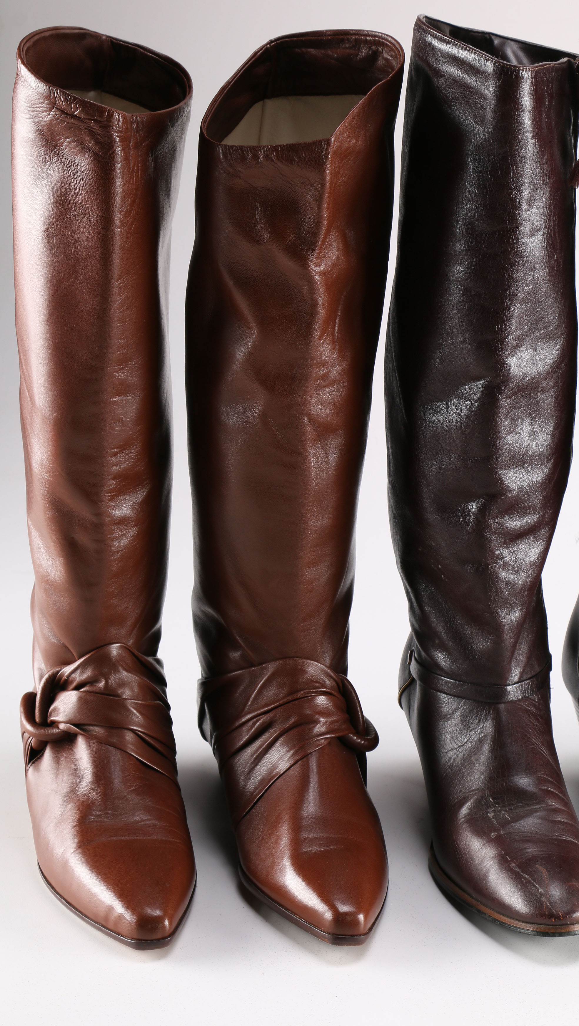 Collection of Women's Leather Boots with Via Spiga and More