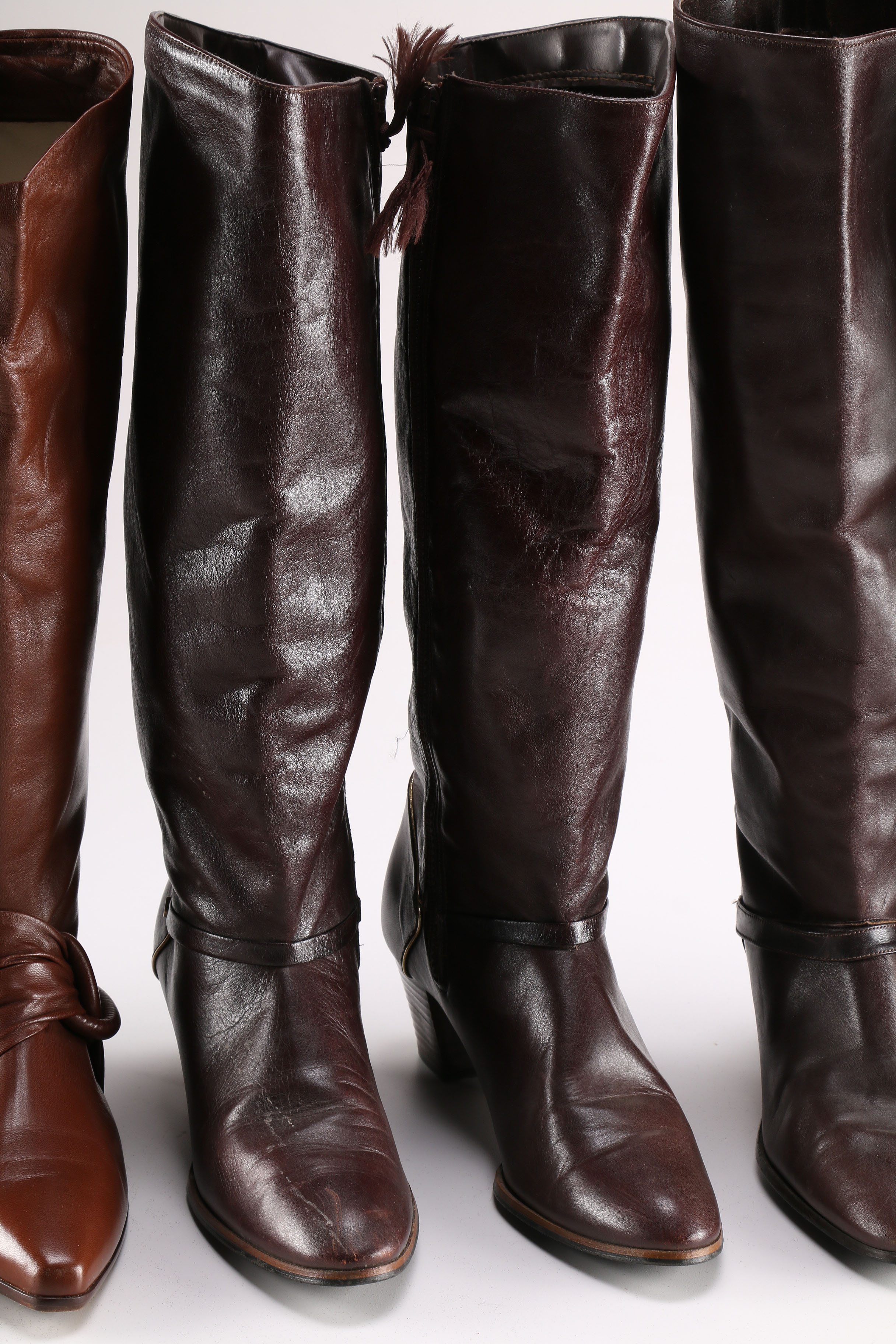 Collection of Women's Leather Boots with Via Spiga and More