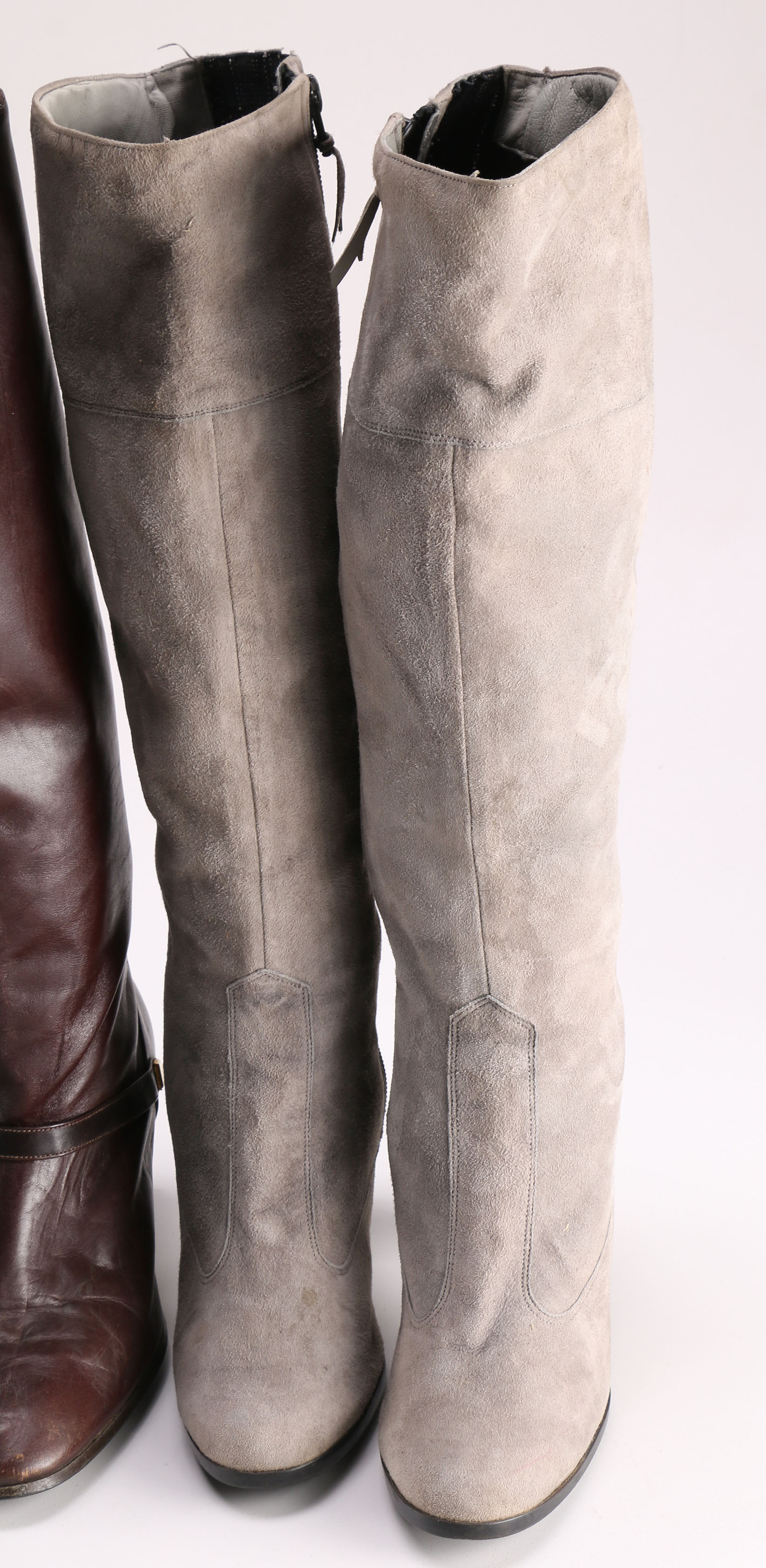 Collection of Women's Leather Boots with Via Spiga and More