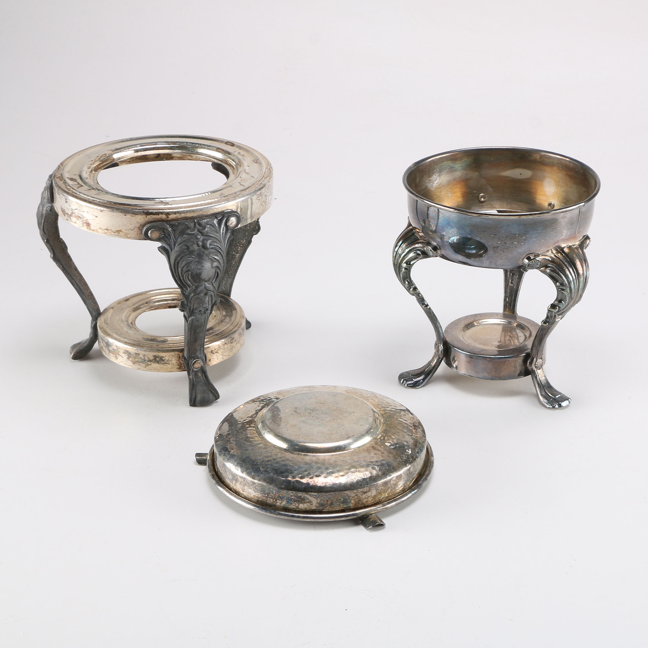 Pair of Silver Plated Food Warmers