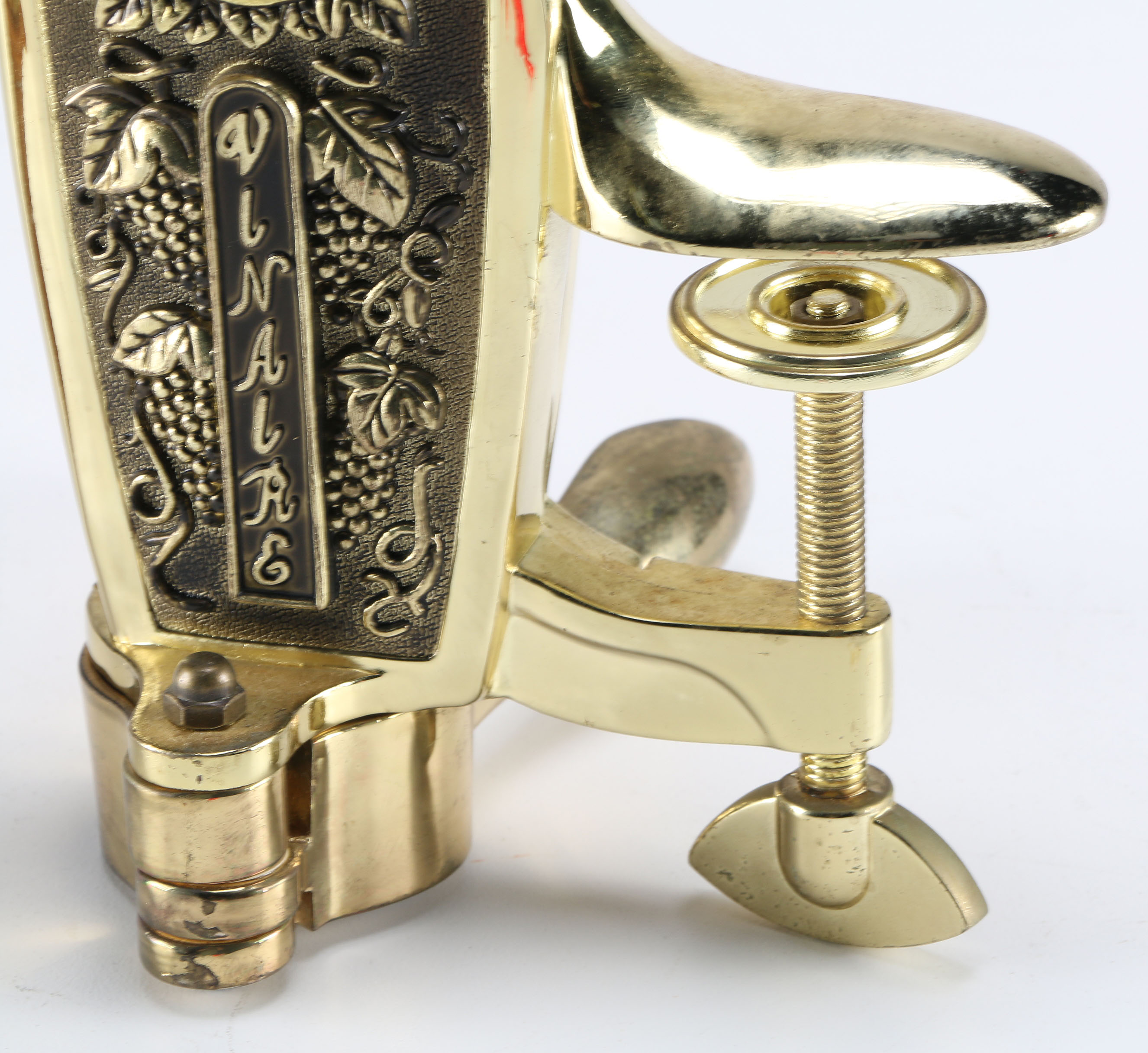 Modern Metal and Wood Wine Corker