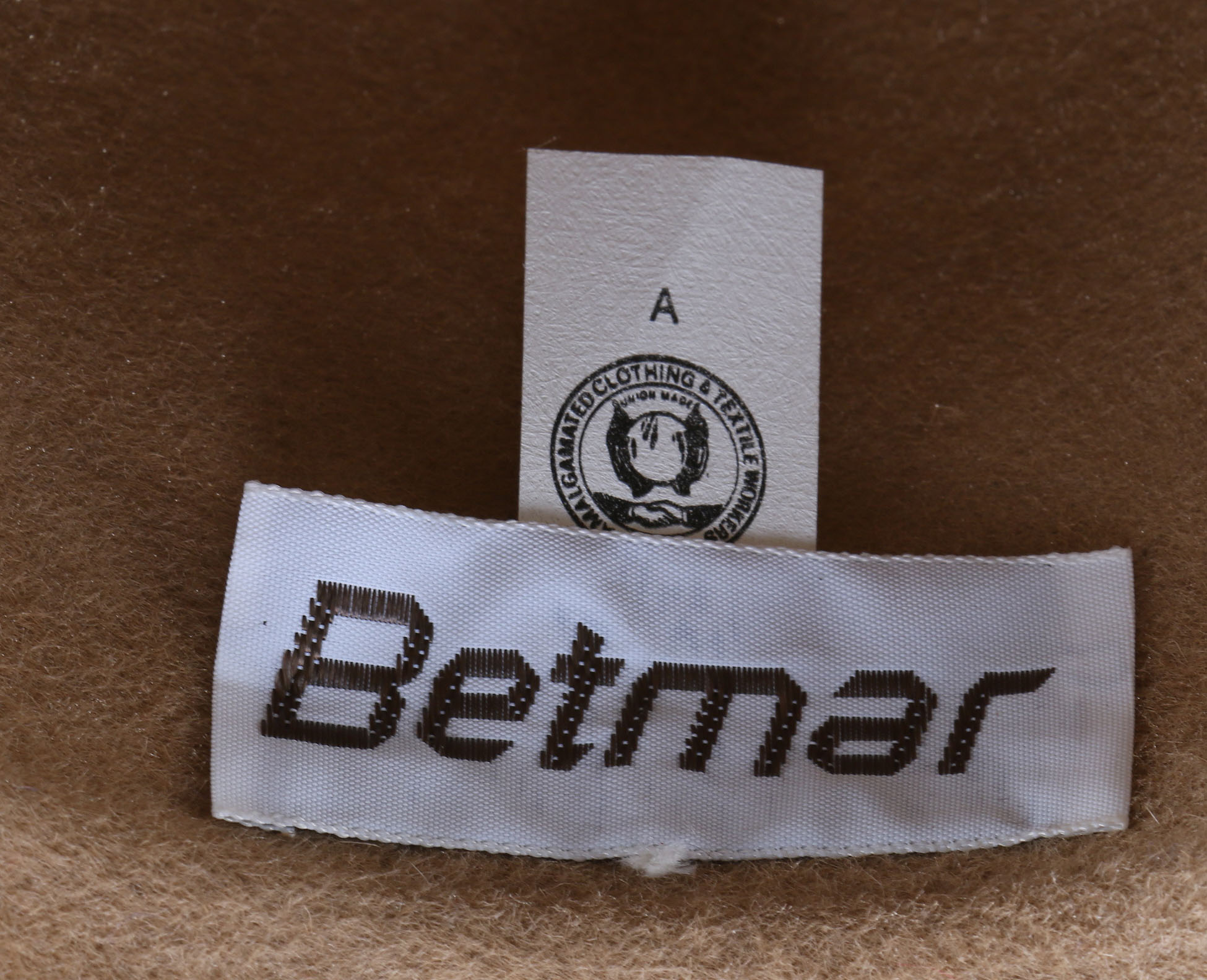 Pair of Wool and Feather Hats from Betmar