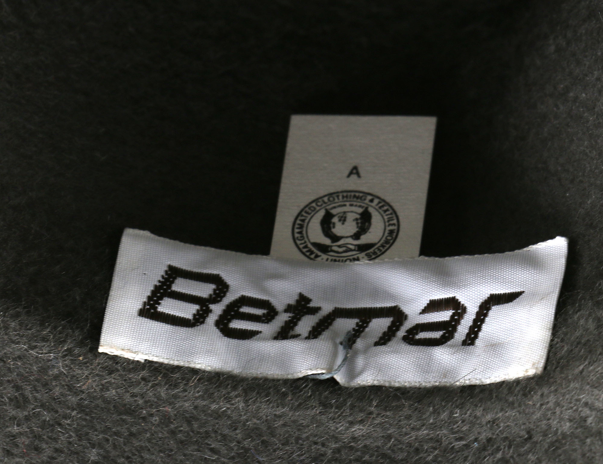 Pair of Wool and Feather Hats from Betmar