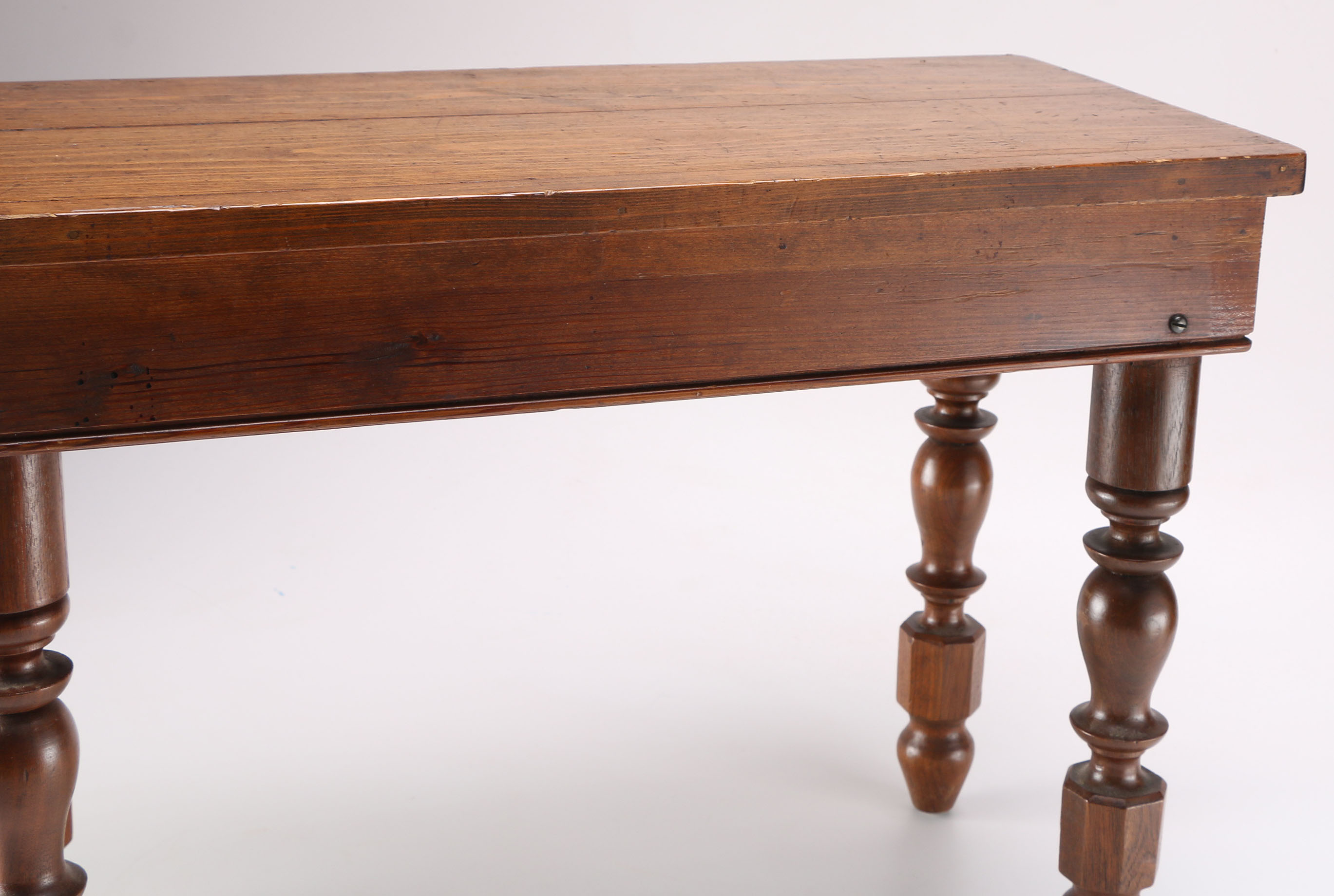 Colonial Style Side Table and Footstool