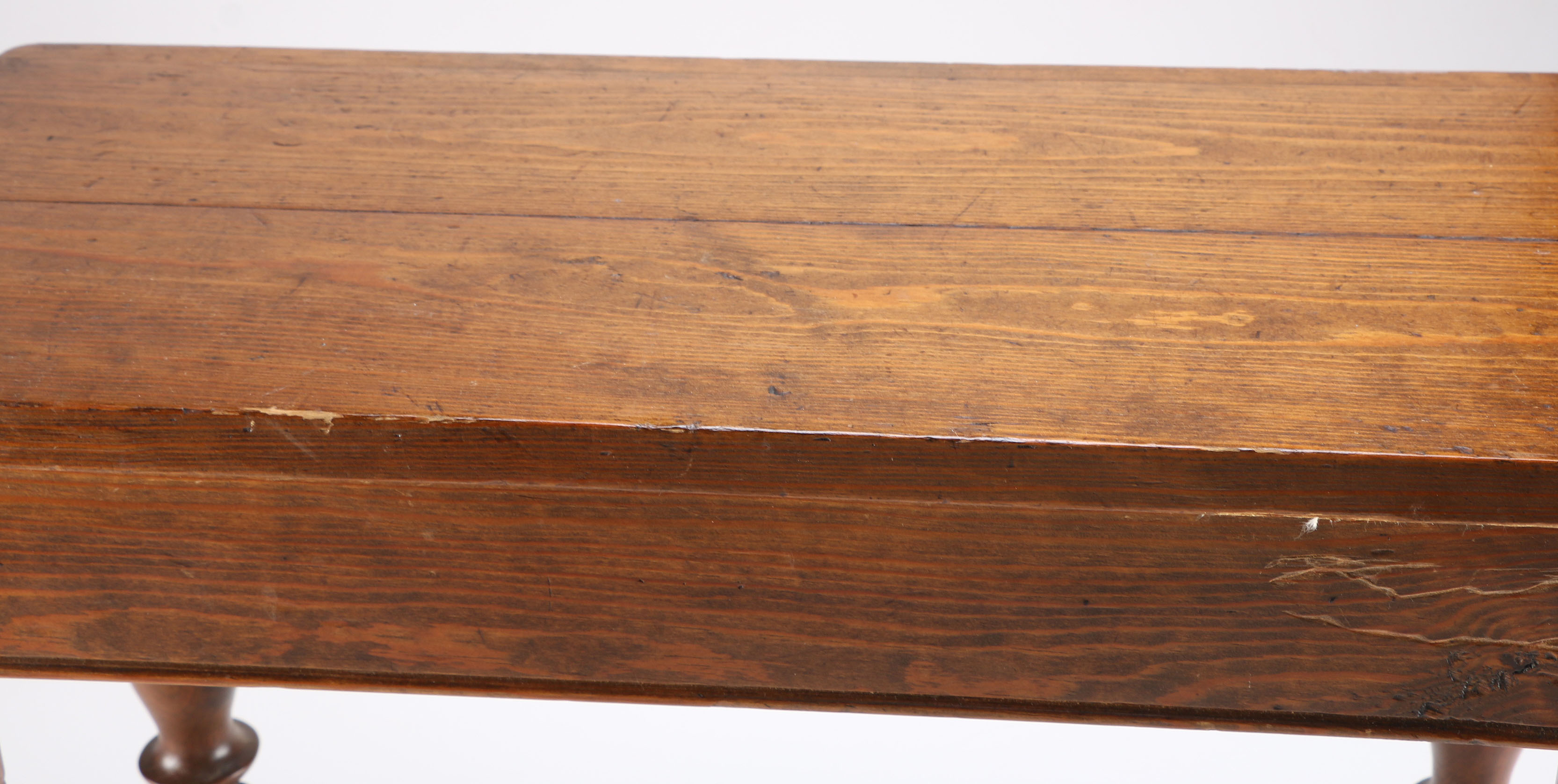 Colonial Style Side Table and Footstool