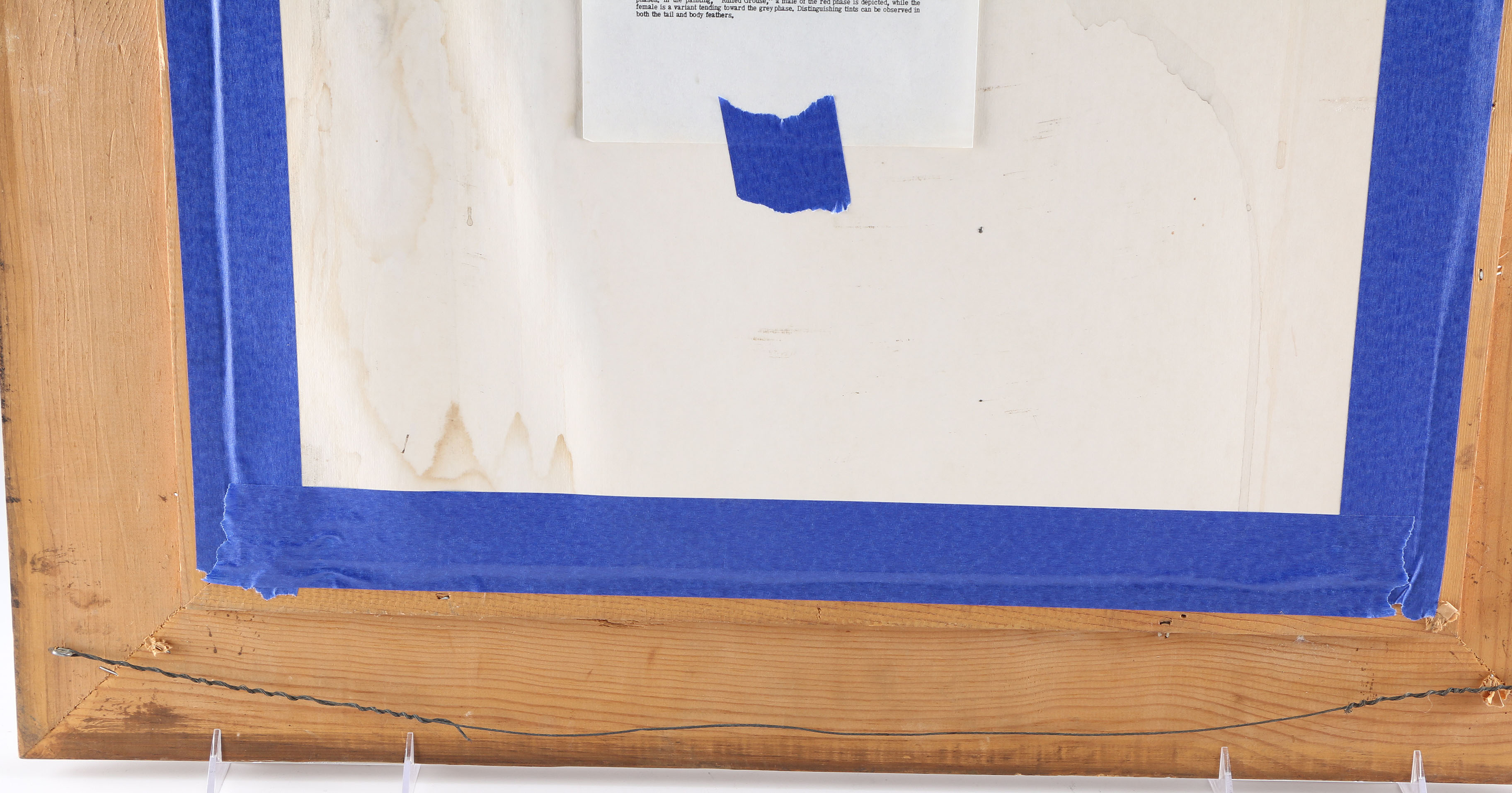 Ruffed Grouse Framed Giclee Print After Richard Sloan