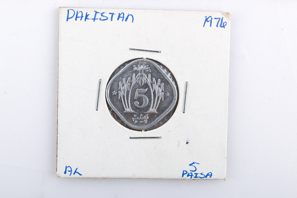 Collection of Pakistani and Nepalese Coins
