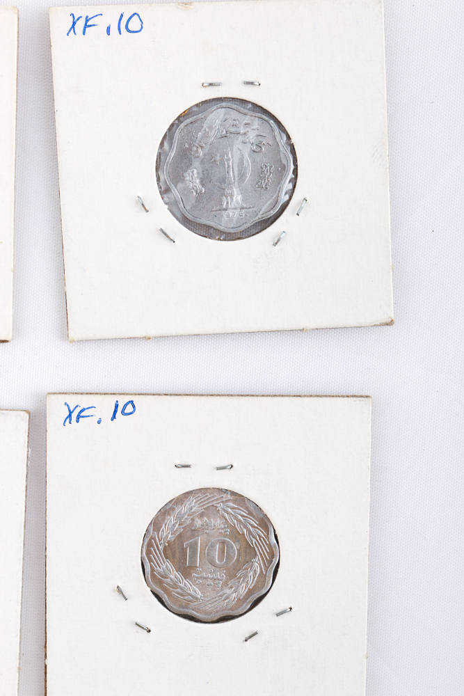 Collection of Pakistani and Nepalese Coins