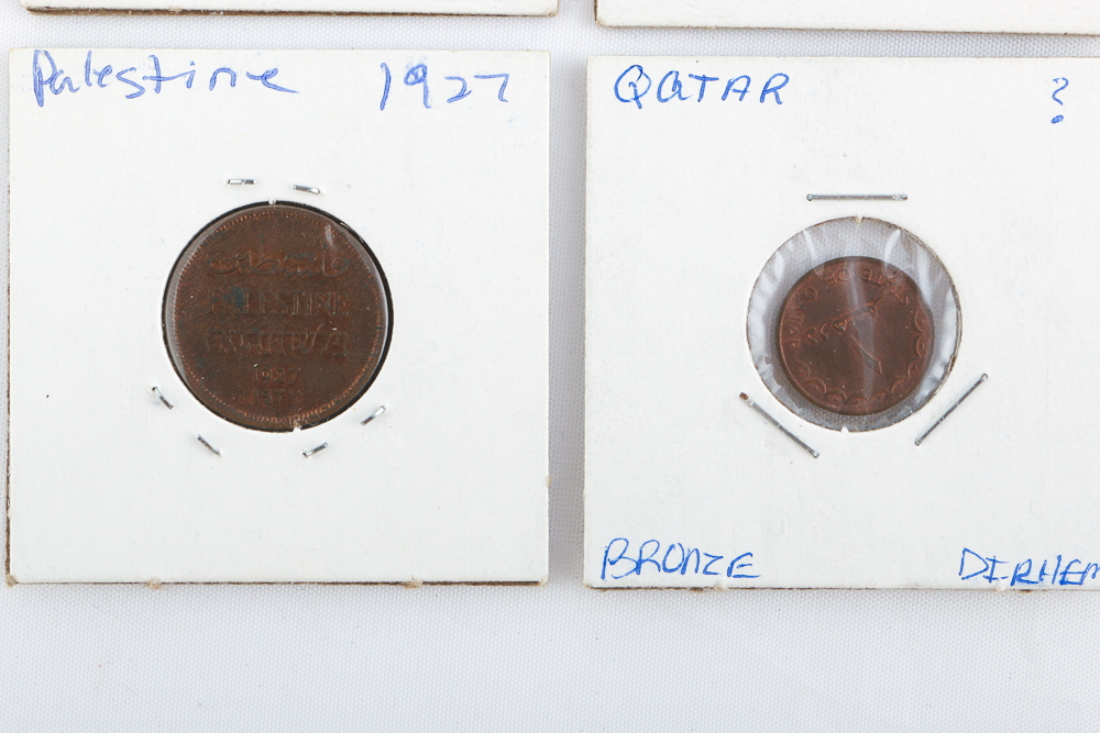 Assortment of Middle Eastern Coins