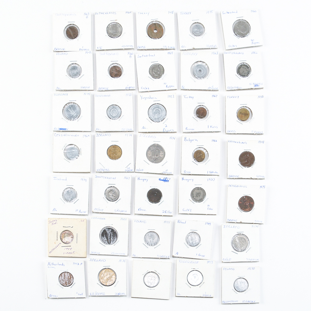 Coins from All Over Europe