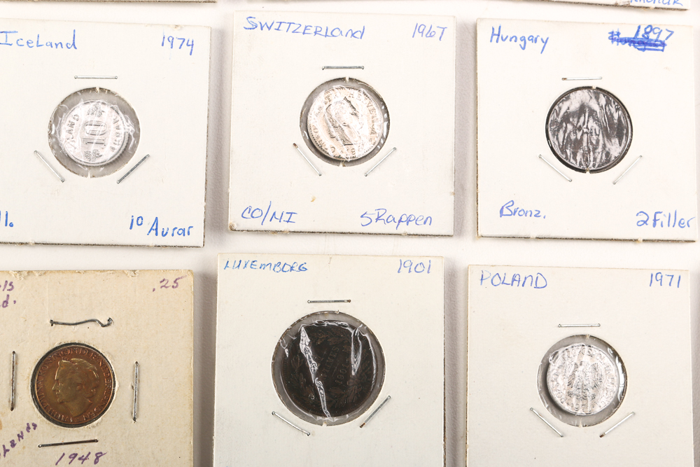 Coins from All Over Europe