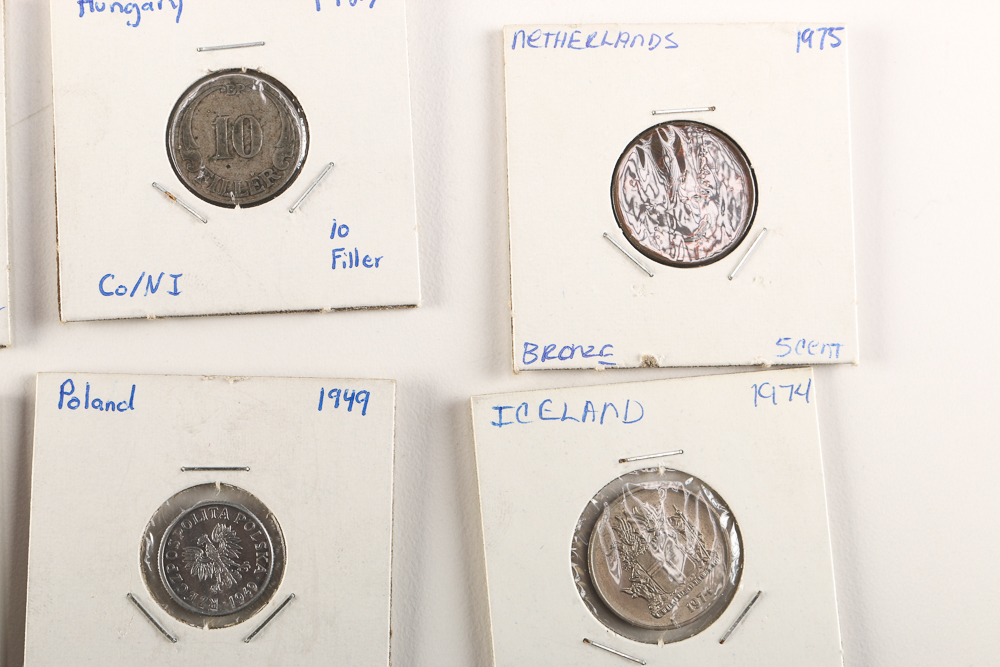 Coins from All Over Europe