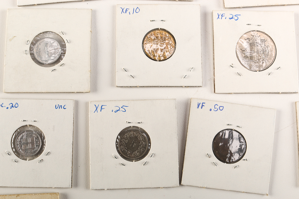 Coins from All Over Europe