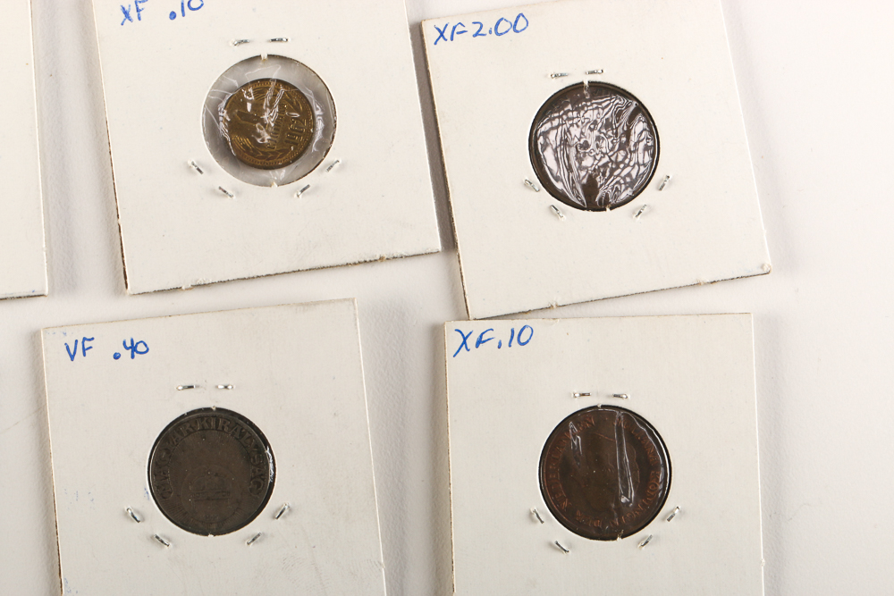 Coins from All Over Europe